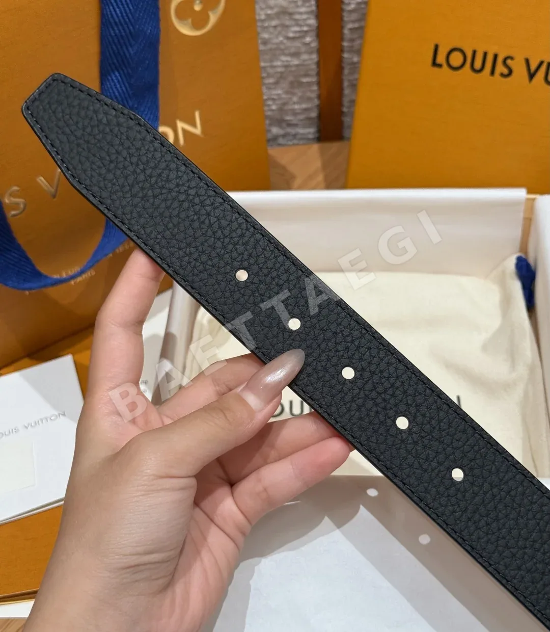 루이비통 핀버클 35mm 더블 페이스 벨트 상세 이미지 9