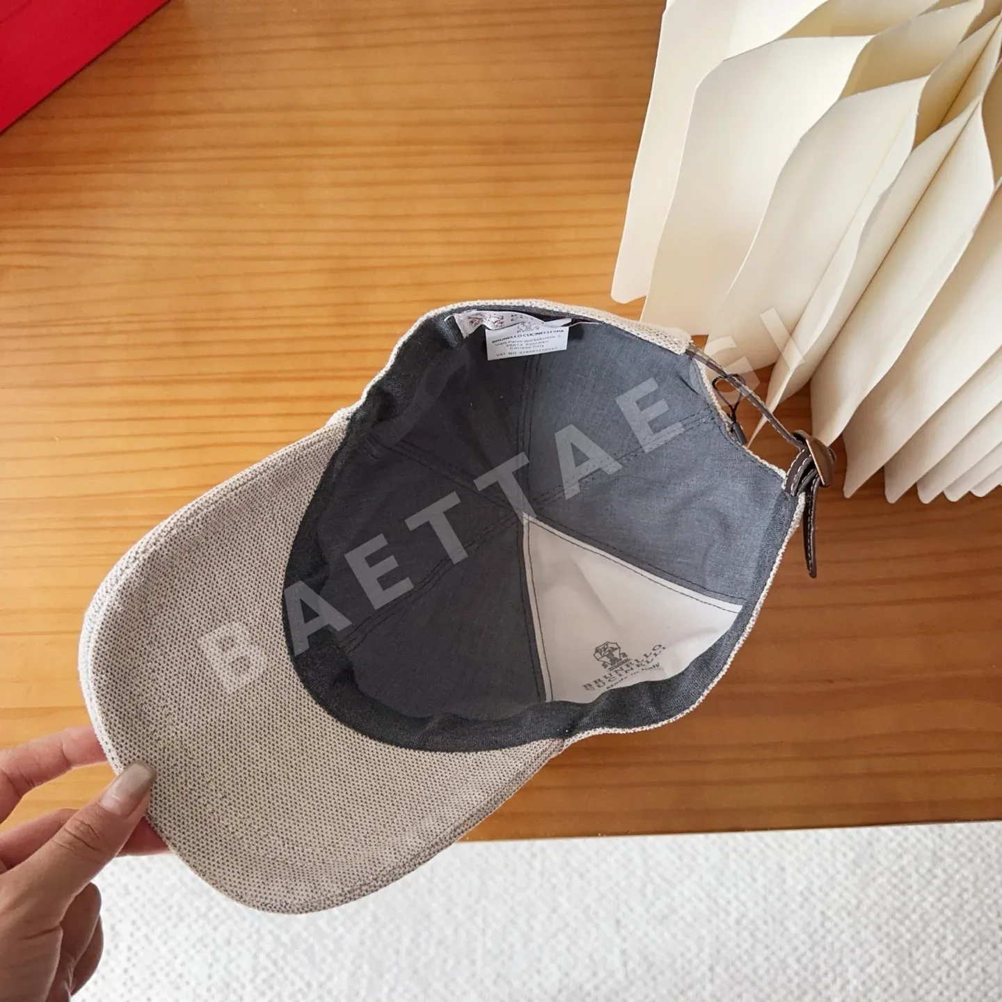 브루넬로쿠치넬리 모자 81955 Brunello Cucinelli Cap 상세 이미지 7