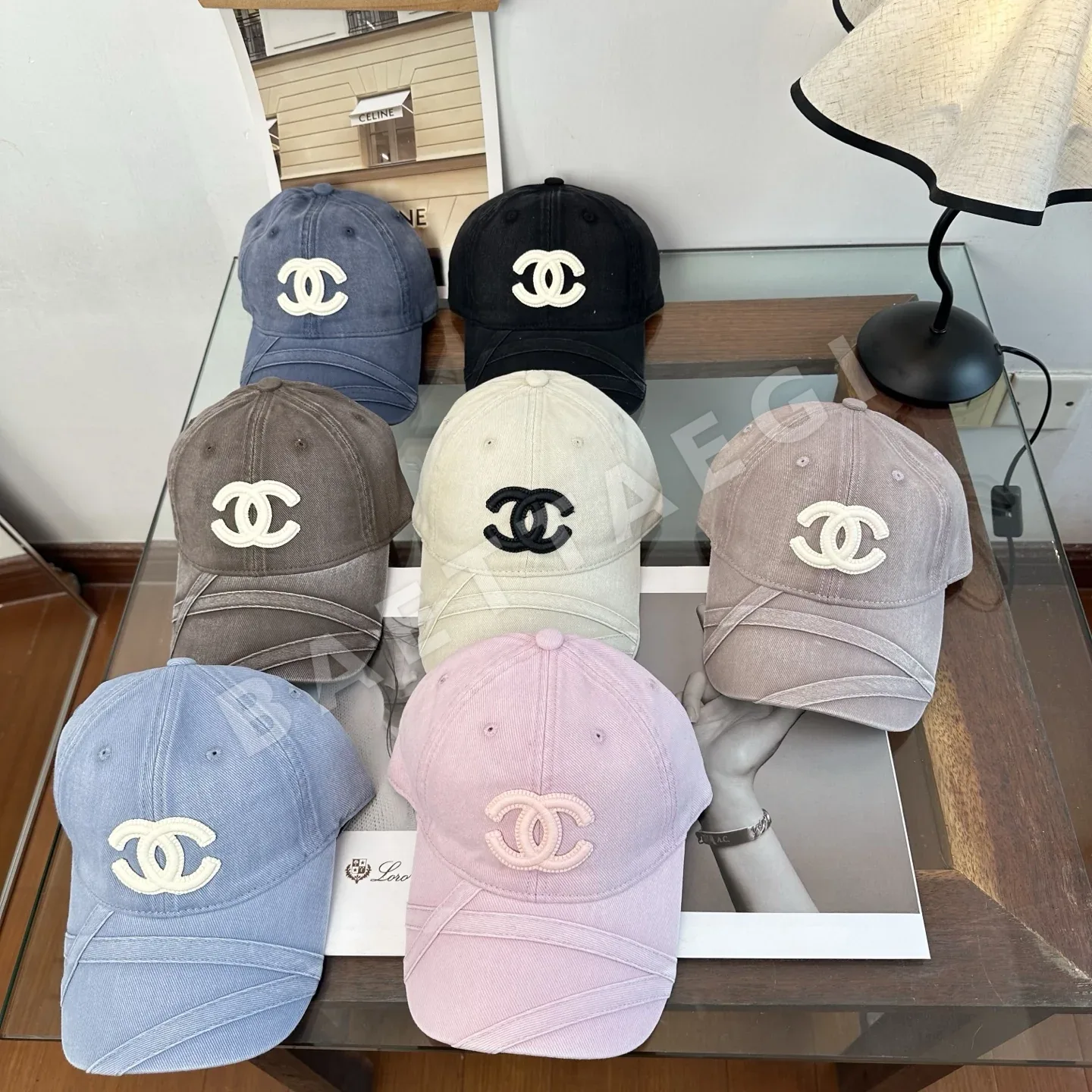 샤넬 미니 패턴 야구모자 185562