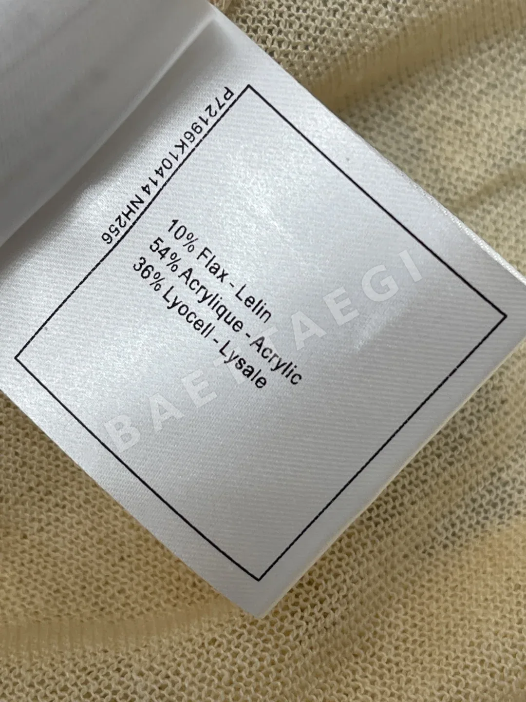샤넬 더블 C 로고 여성 반팔 티셔츠 상세 이미지 9
