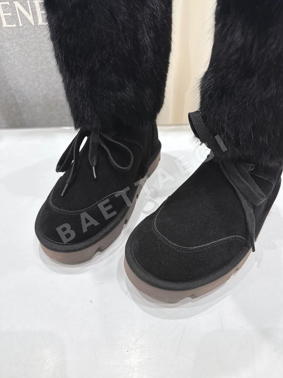 브루넬로쿠치넬리 울 안감 롱 부츠 9737 상세 이미지 7