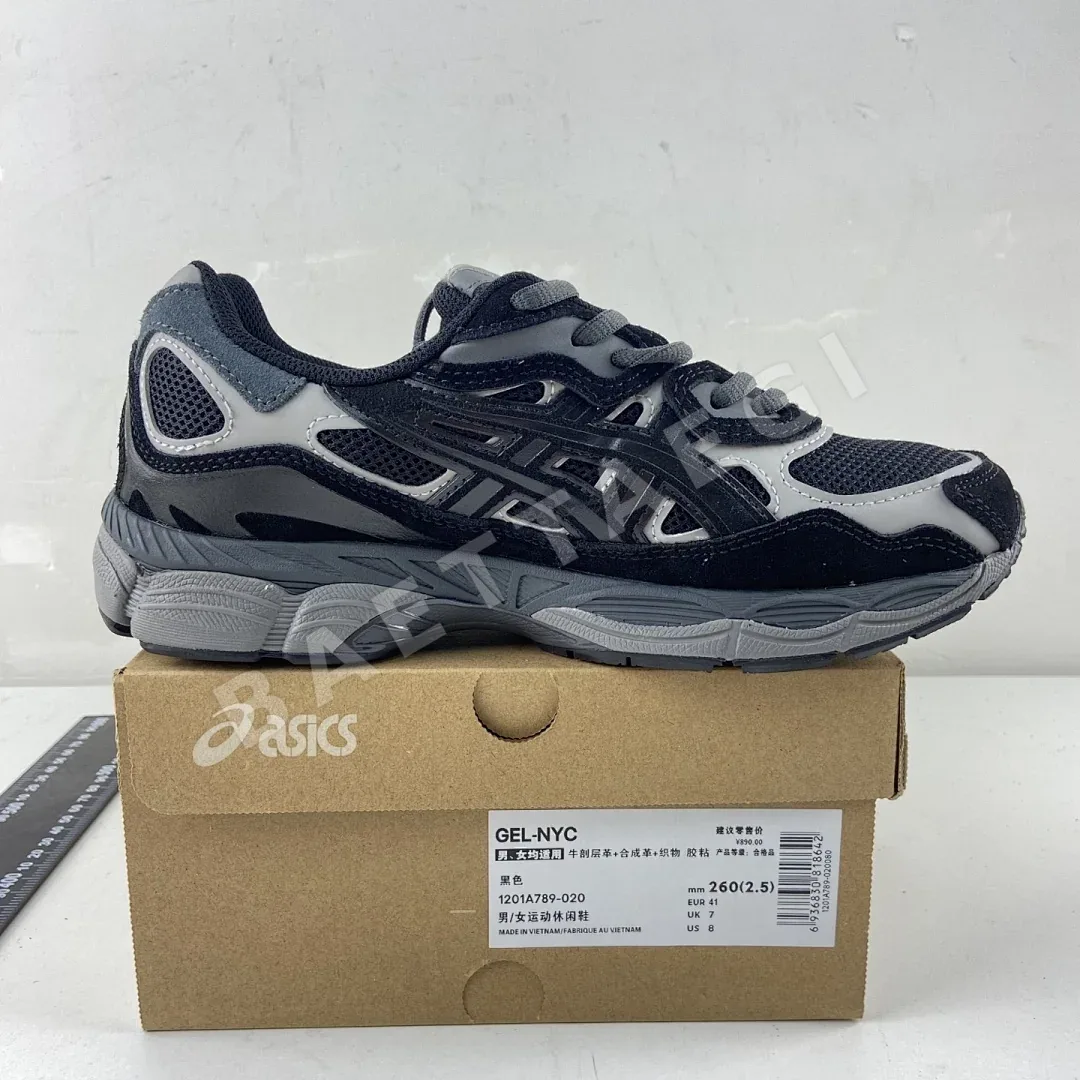 아식스 [HP] 젤 NYC 1201A789-020 200212 Asics Gel-NYC Graphite Grey Black 상세 이미지 4