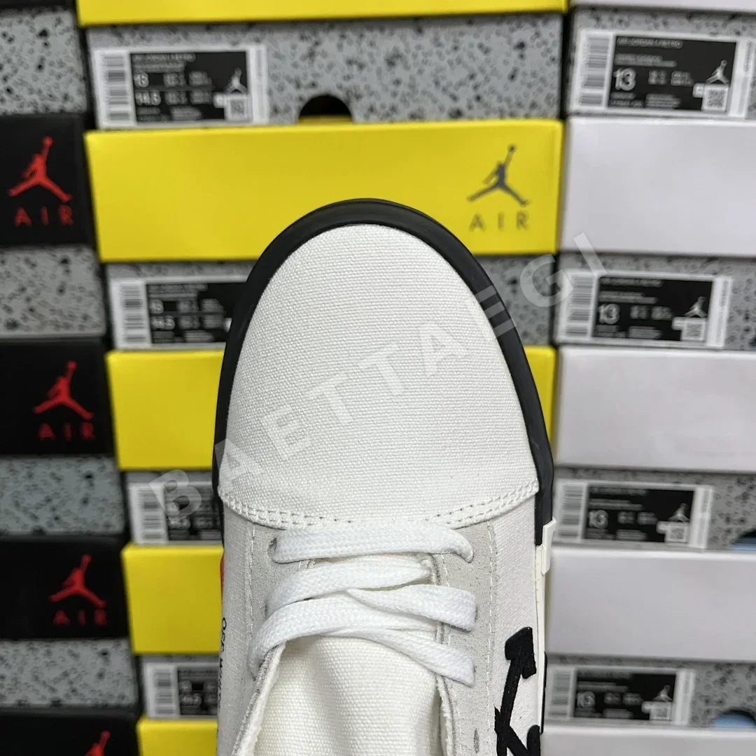 오프화이트 아블로 벌크 로우 202398 Off White Abloh Vulc Low Top White 상세 이미지 10