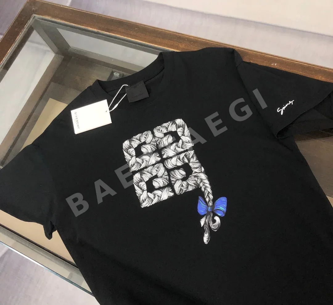 지방시 크루넥 로고 반팔 티셔츠 상세 이미지 2