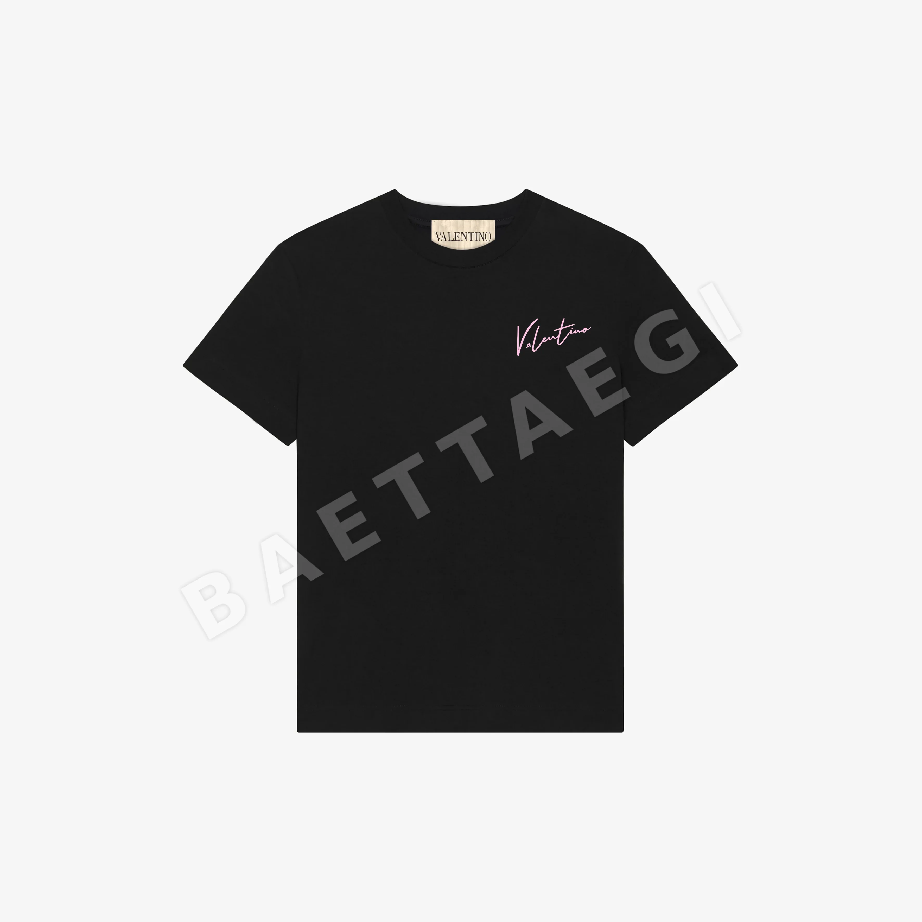발렌티노 그래피티 로고 여성 반팔 티셔츠 87891