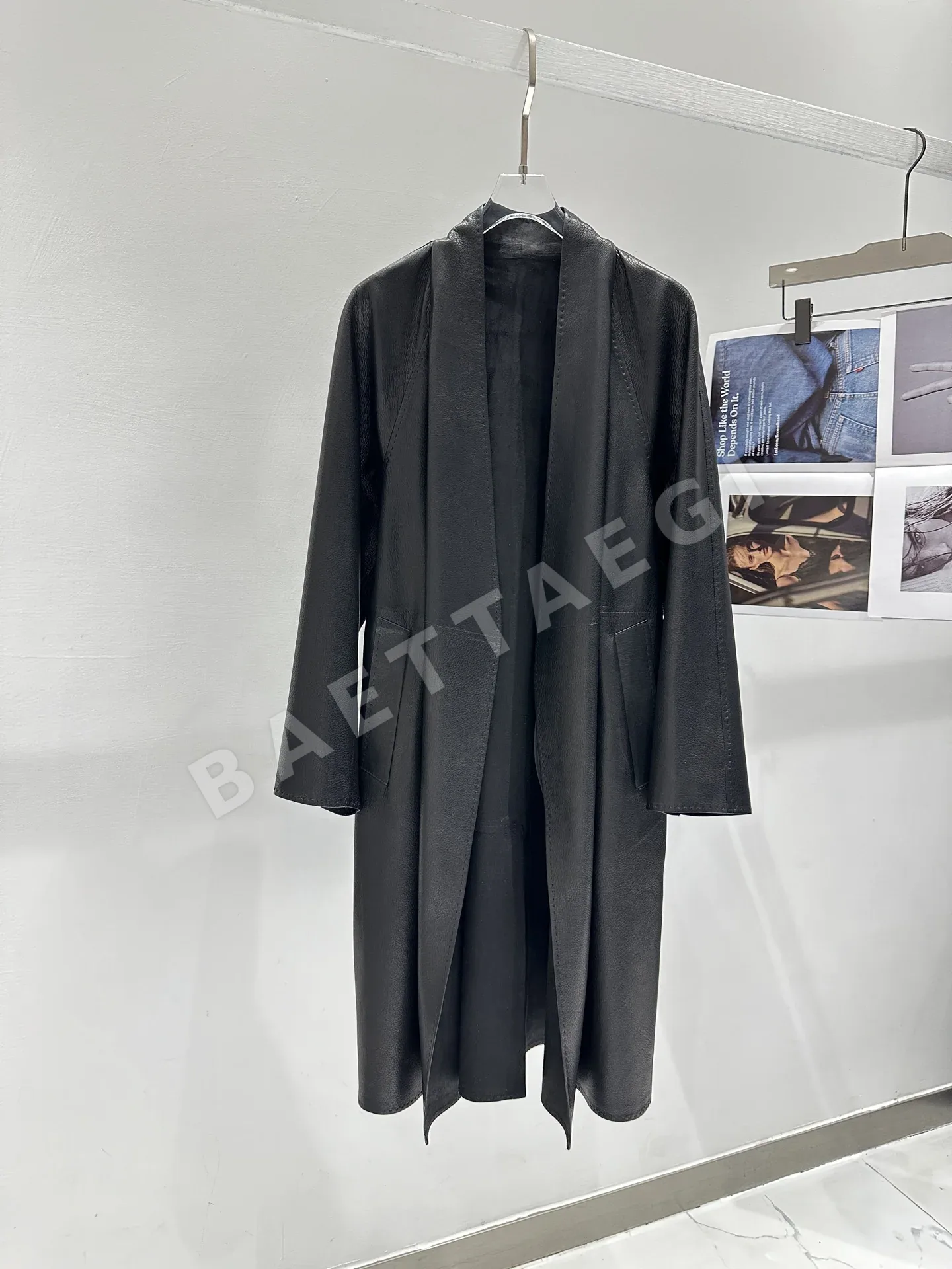 에르메스 양가죽 여성 자켓 206219