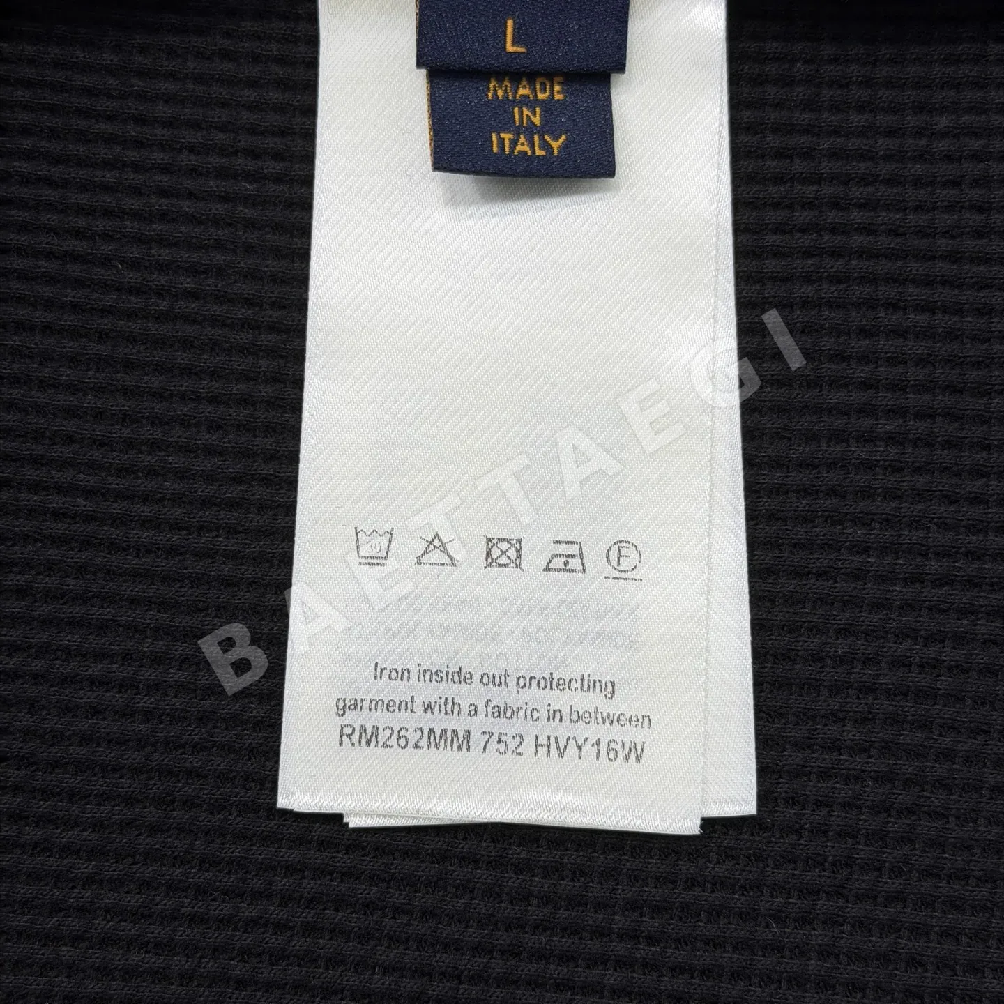 루이비통 LV 패치워크 크루넥 긴팔 티셔츠 상세 이미지 9
