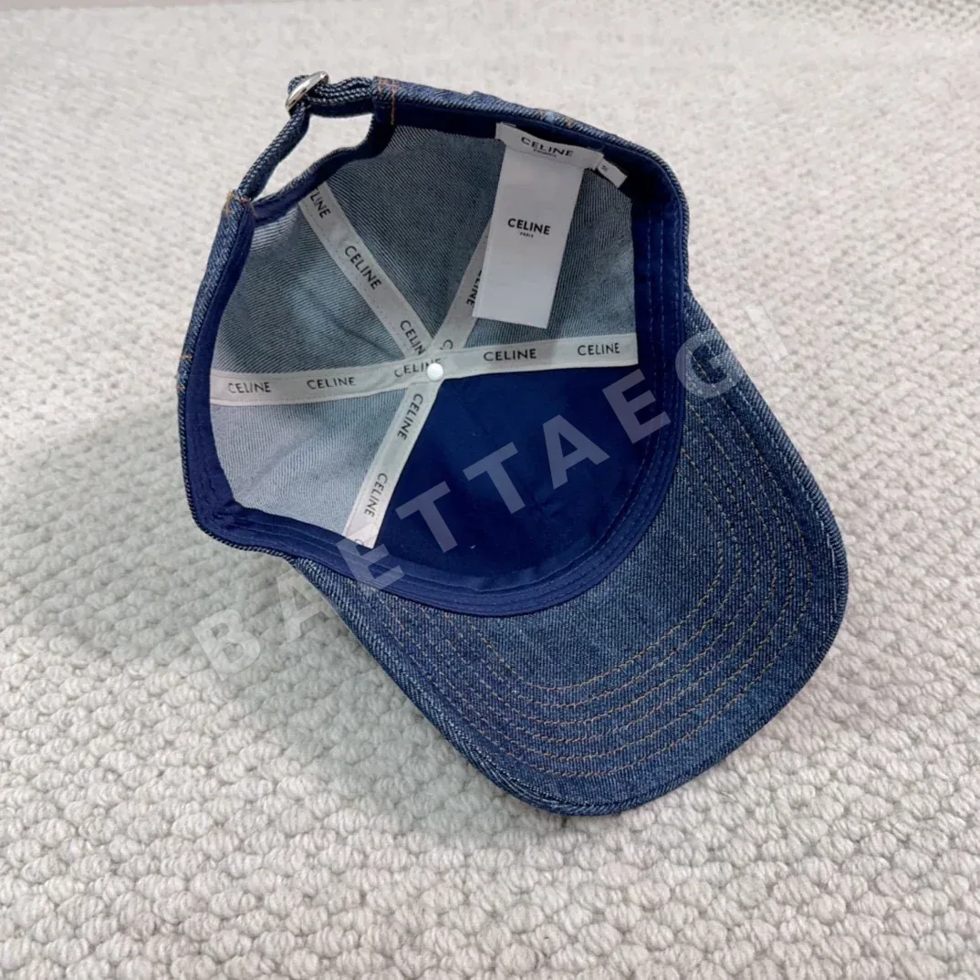 셀린느 데님 블루 야구모자 상세 이미지 9