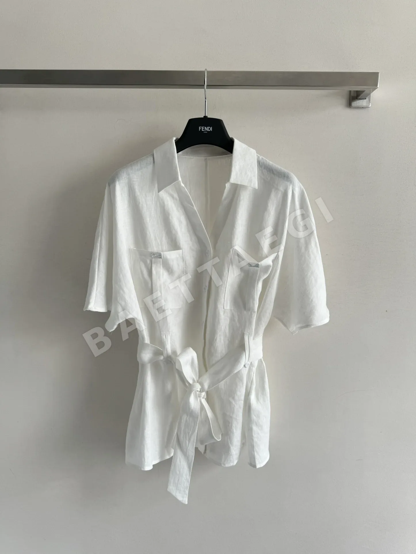 펜디 린넨 레이스업 여성 세트 상세 이미지 2