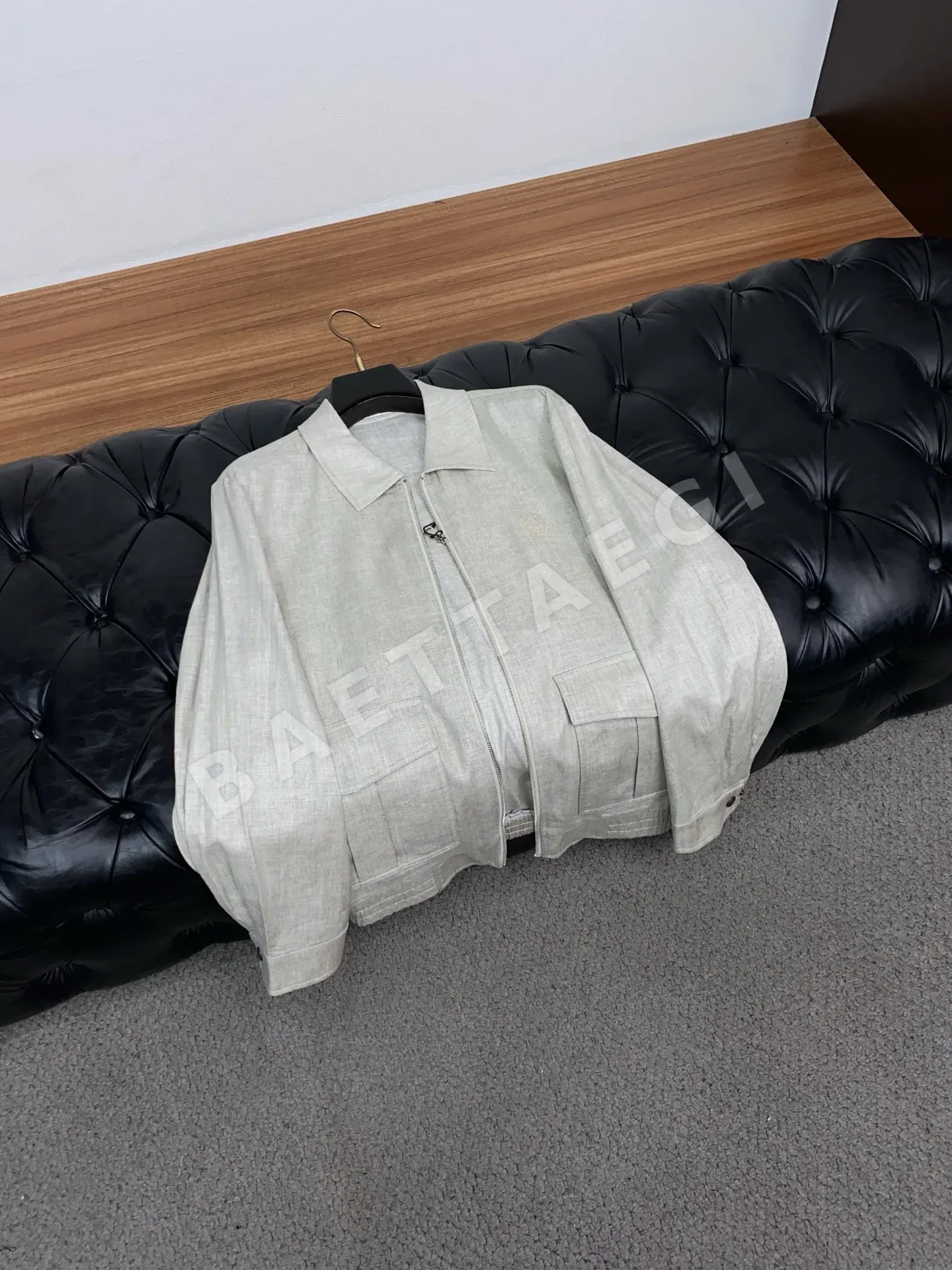 브루넬로쿠치넬리 남성 슬림핏 맞춤 자켓 상세 이미지 6