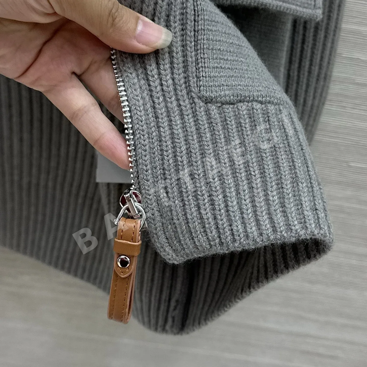 에르메스 니트 지퍼업 가디건 자켓 상세 이미지 7