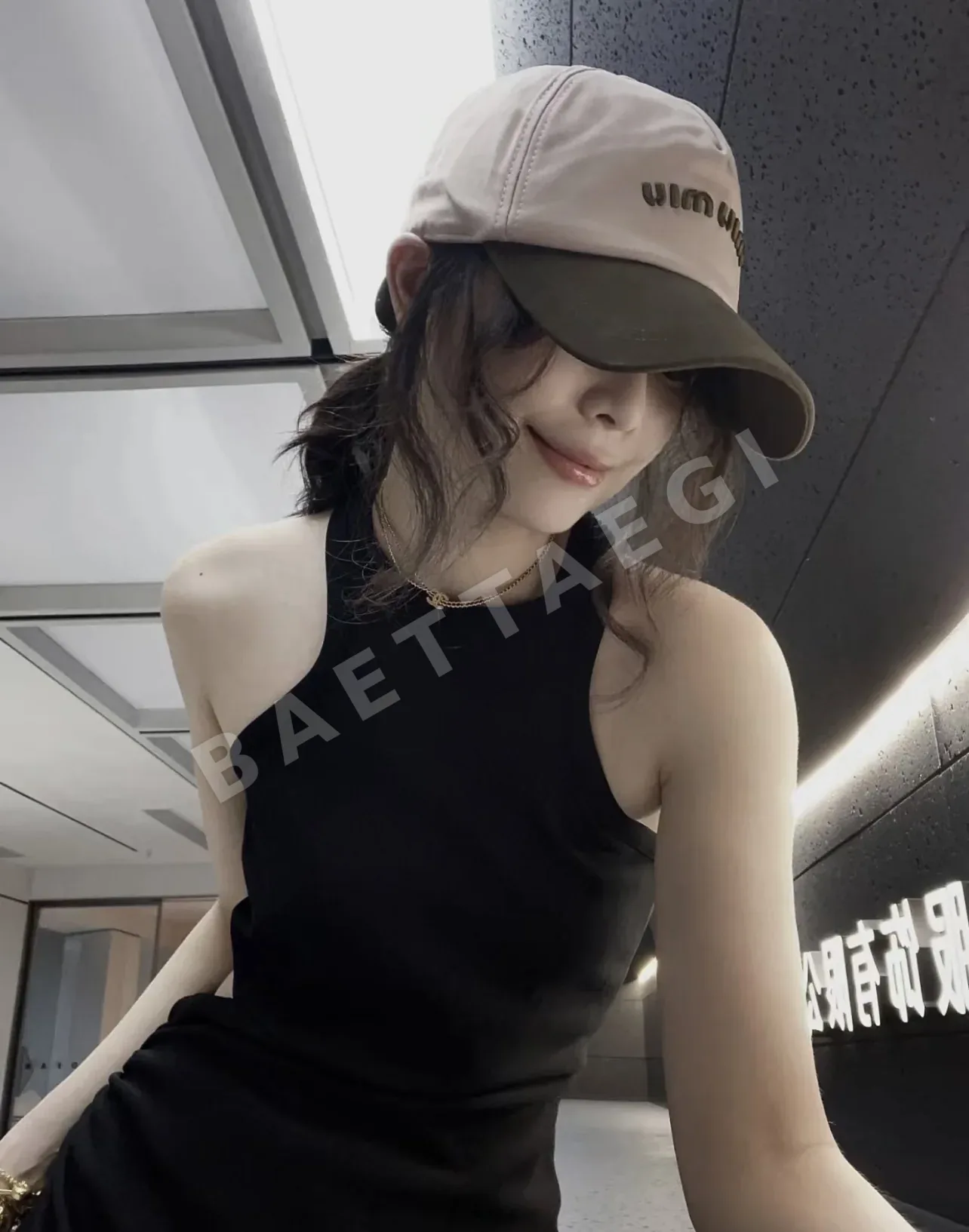 미우미우 컬러 블록 야구모자 상세 이미지 9