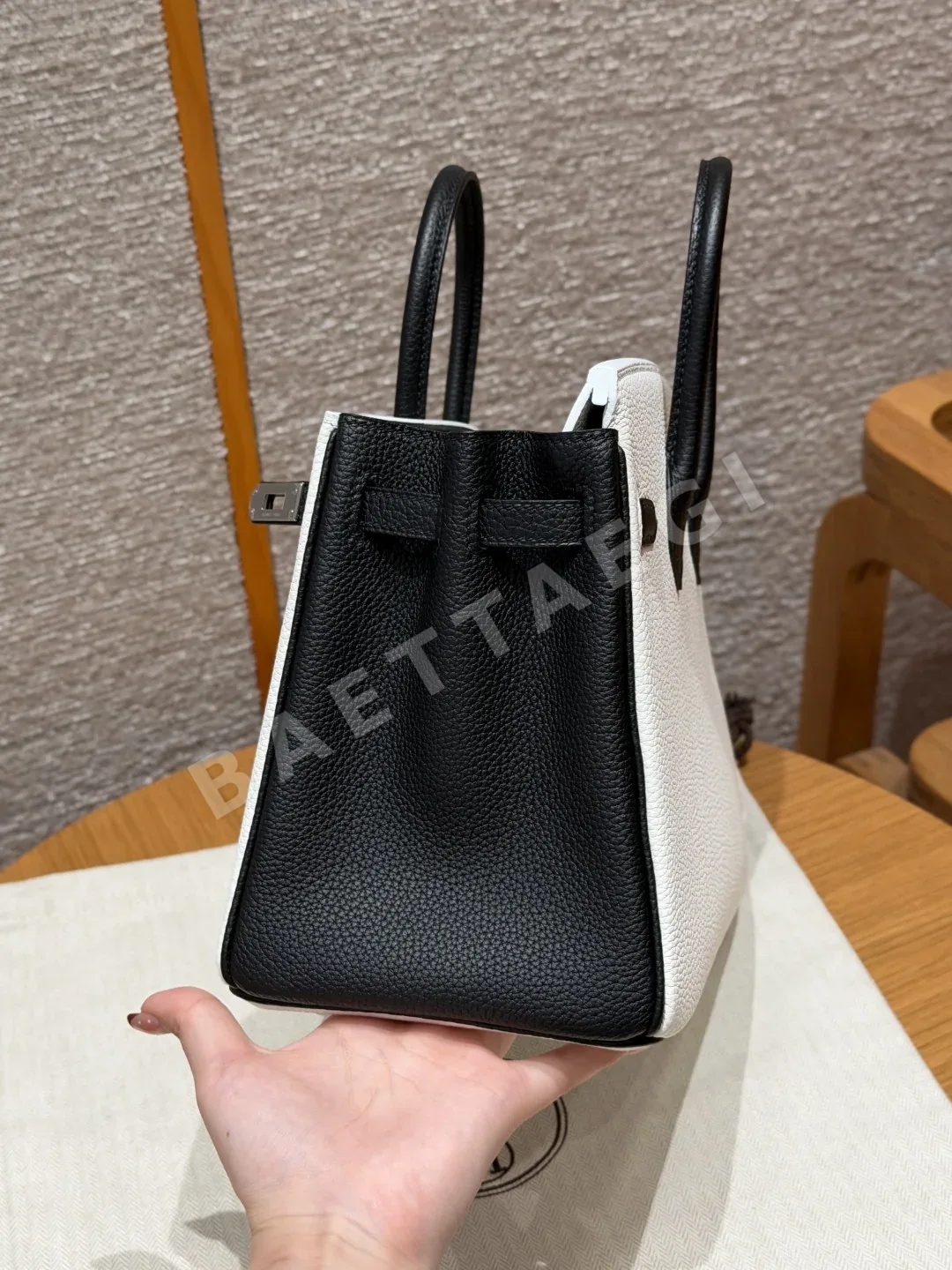 에르메스 버킨 25 토고 가죽 가방 상세 이미지 7