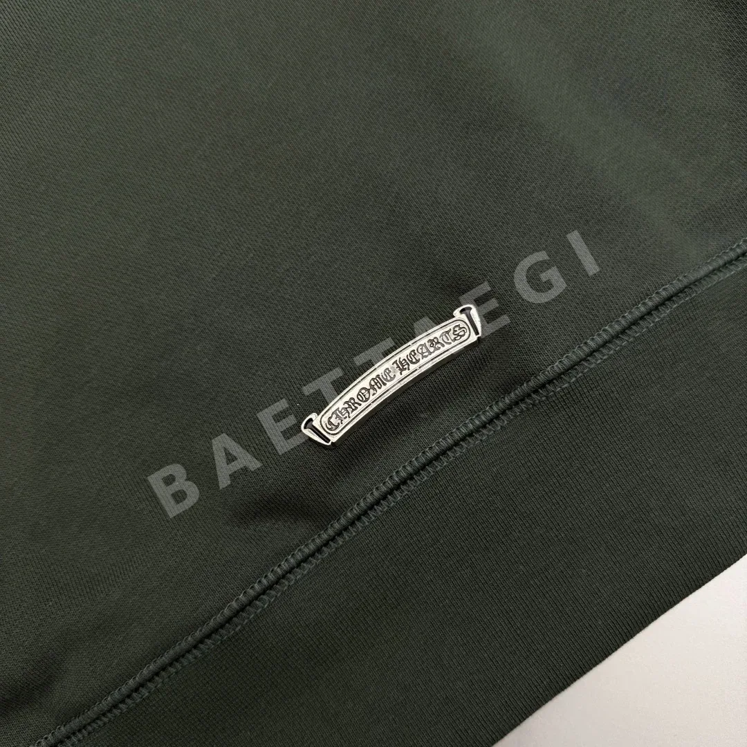 크롬하츠 스탠드 카라 하프 집 남성 긴팔 스웨트셔츠 상세 이미지 8