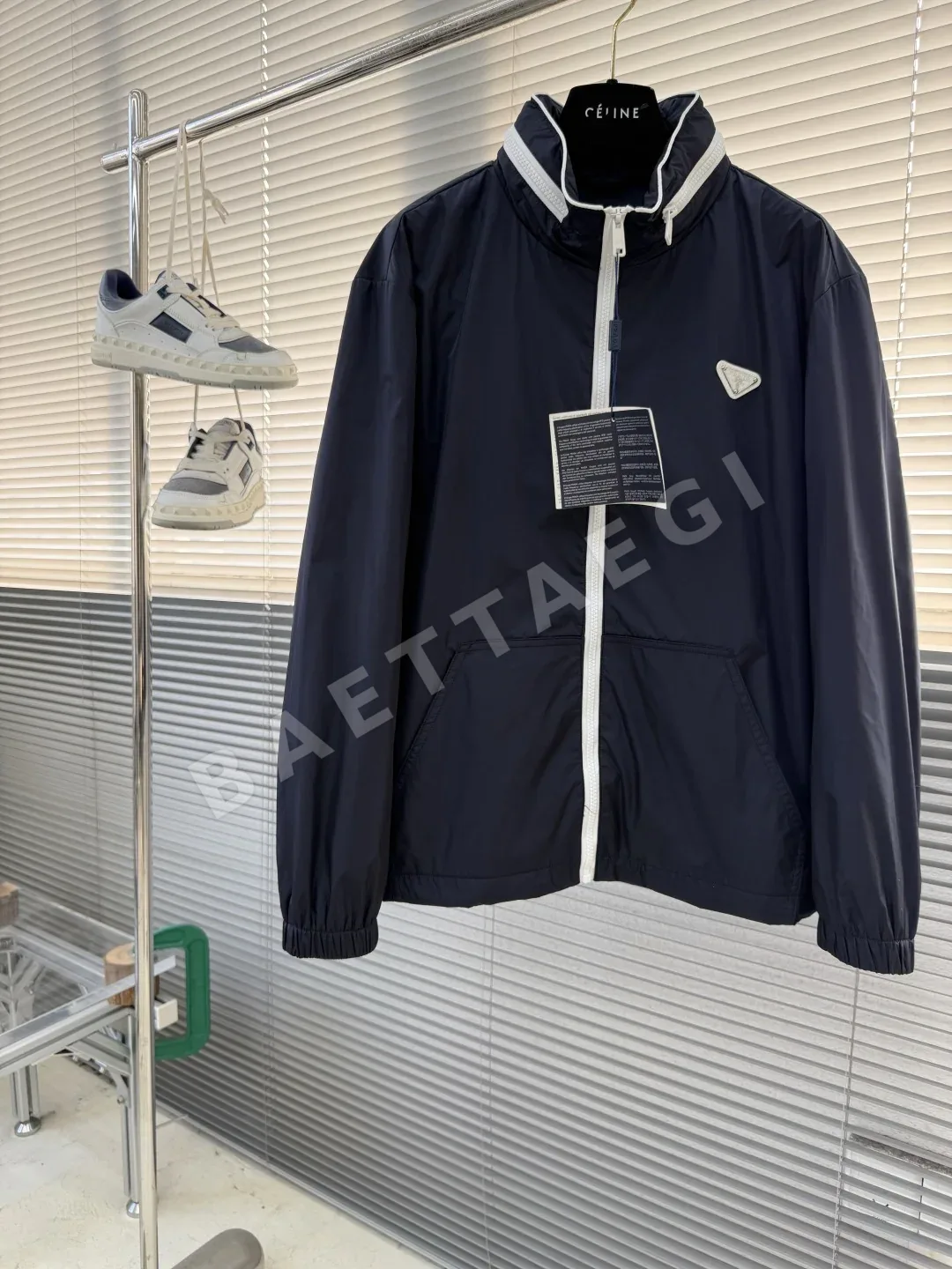 프라다 카라 자켓 남성용