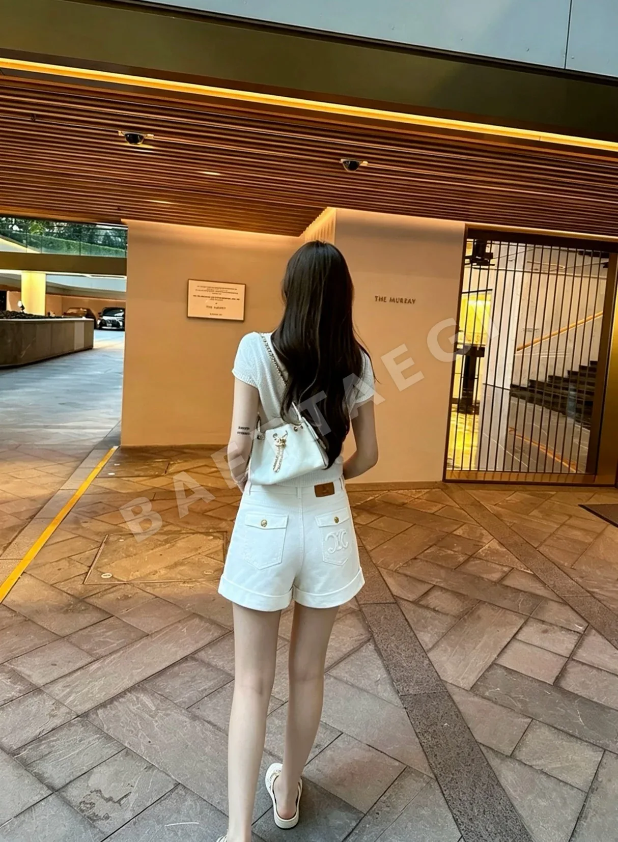 셀린느 와이드 롤업 데님 바지 상세 이미지 2