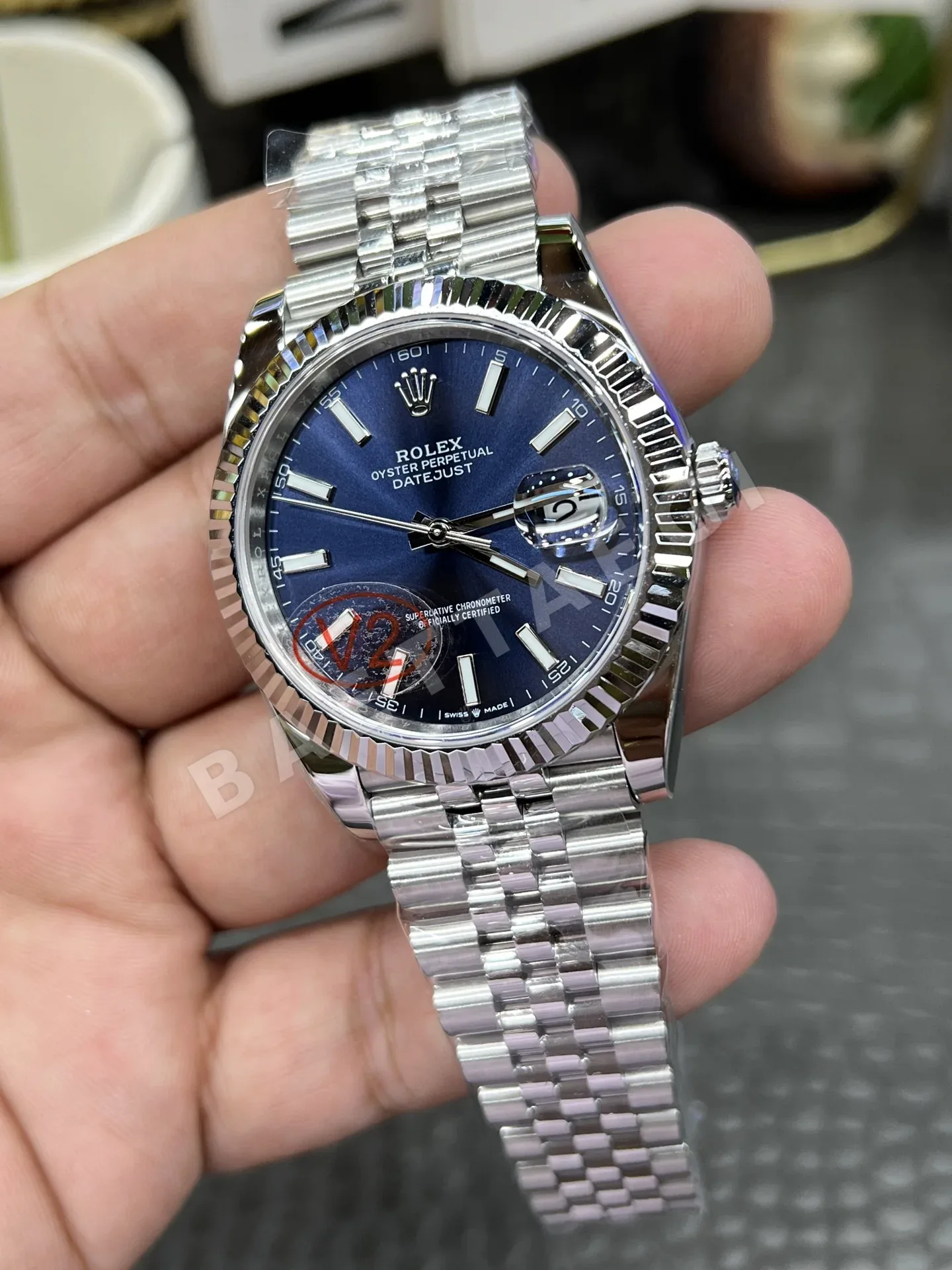 롤렉스 데이트저스트 v공장 41mm 시계 상세 이미지 5