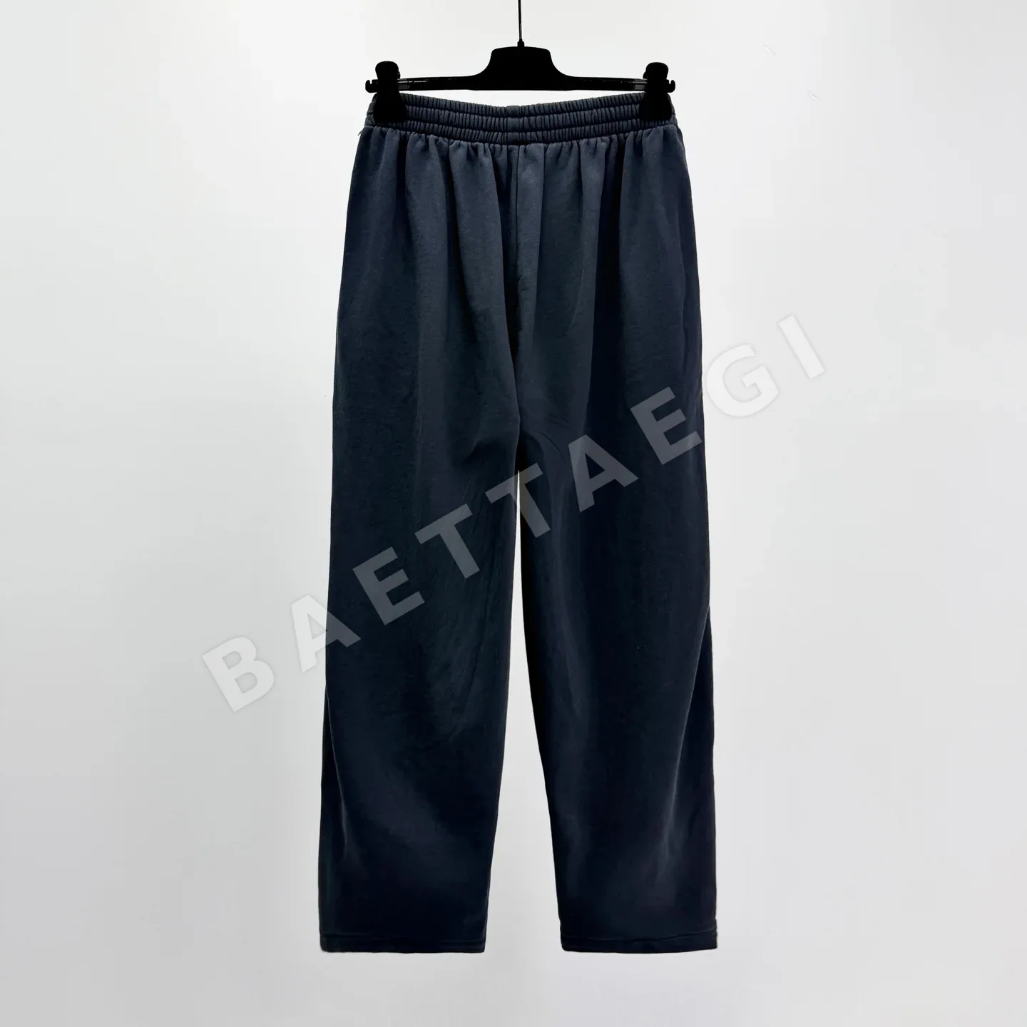발렌시아가 그레이 체크 루즈핏 남성 바지 상세 이미지 2