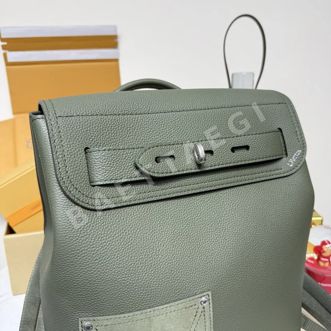 루이비통 스티머 가죽 백팩 M27063 상세 이미지 5