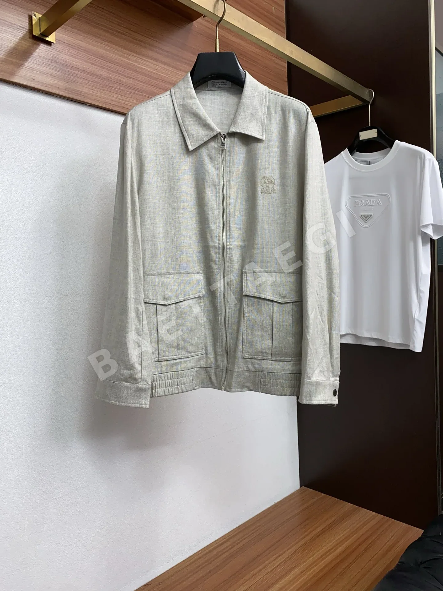 브루넬로쿠치넬리 남성 슬림핏 맞춤 자켓 132351