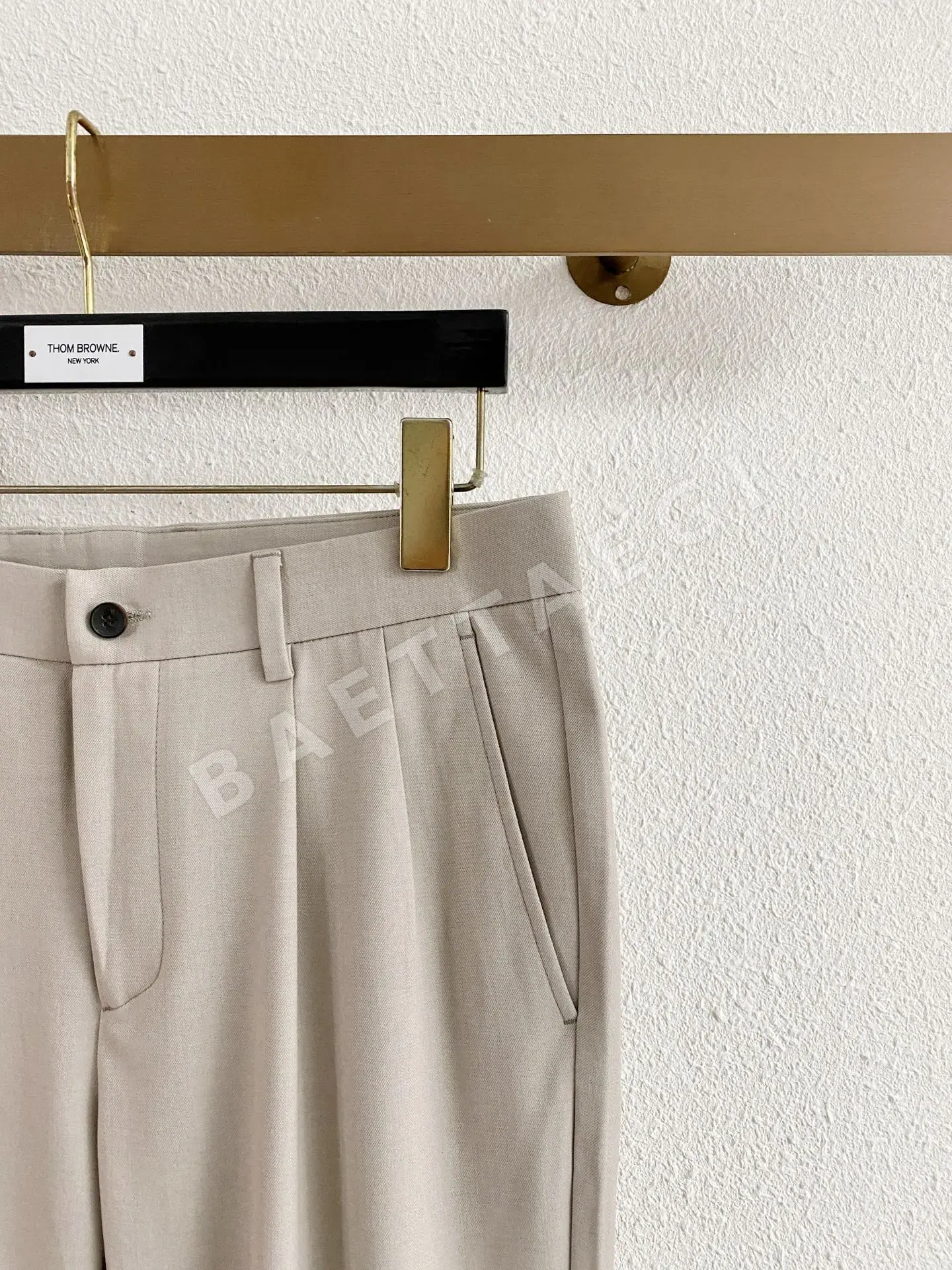 브루넬로쿠치넬리 울 혼방 남성 바지 상세 이미지 3
