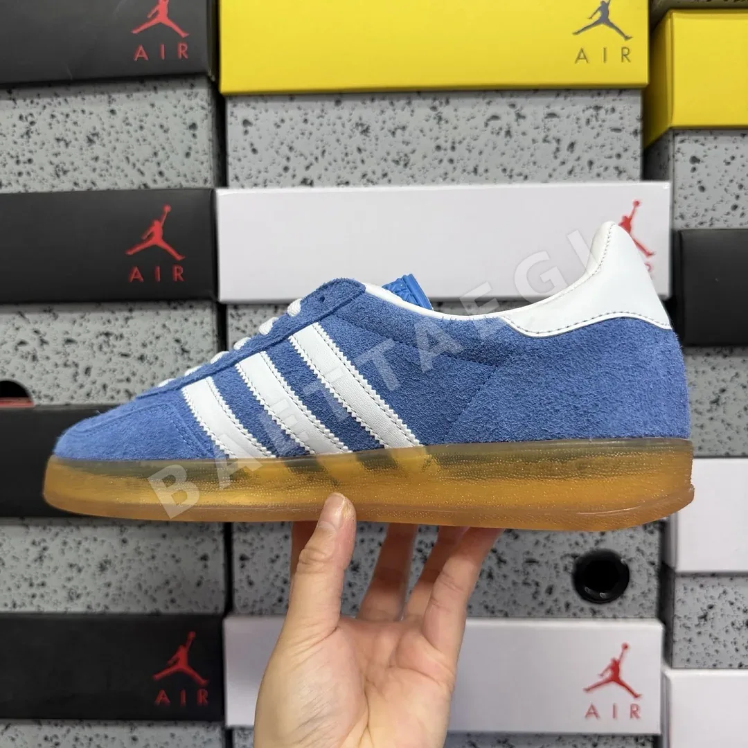 아디다스 [GOD] 가젤 인도어 HQ8717 200658 Adidas Gazelle Indoor Blue Fusion Gum 상세 이미지 9