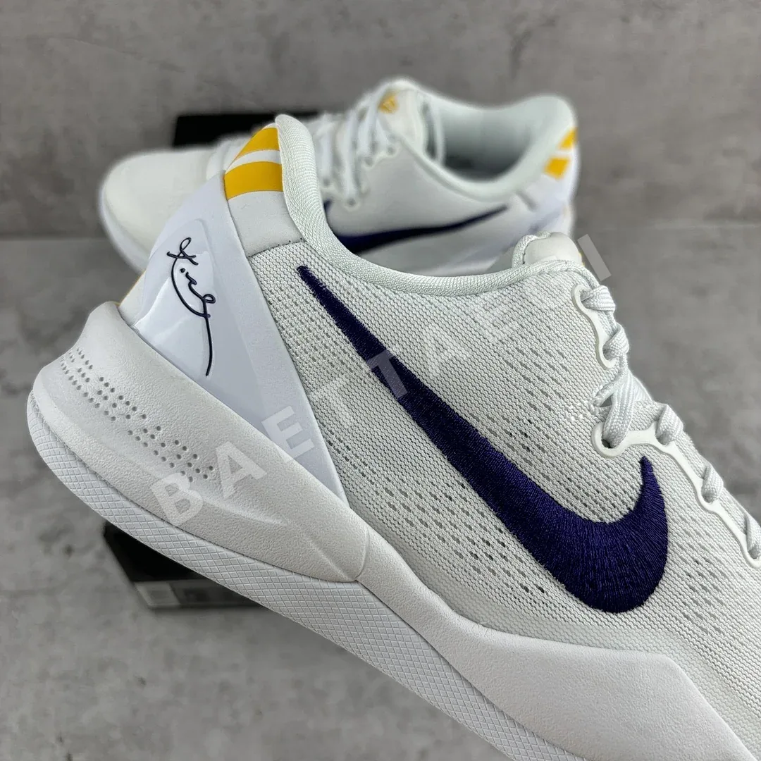 나이키 [GX] 코비 8 프로트로 화이트 퍼플 HF9550-100 201380 Nike Kobe 8 Protro Lakers Home ZK8 상세 이미지 4