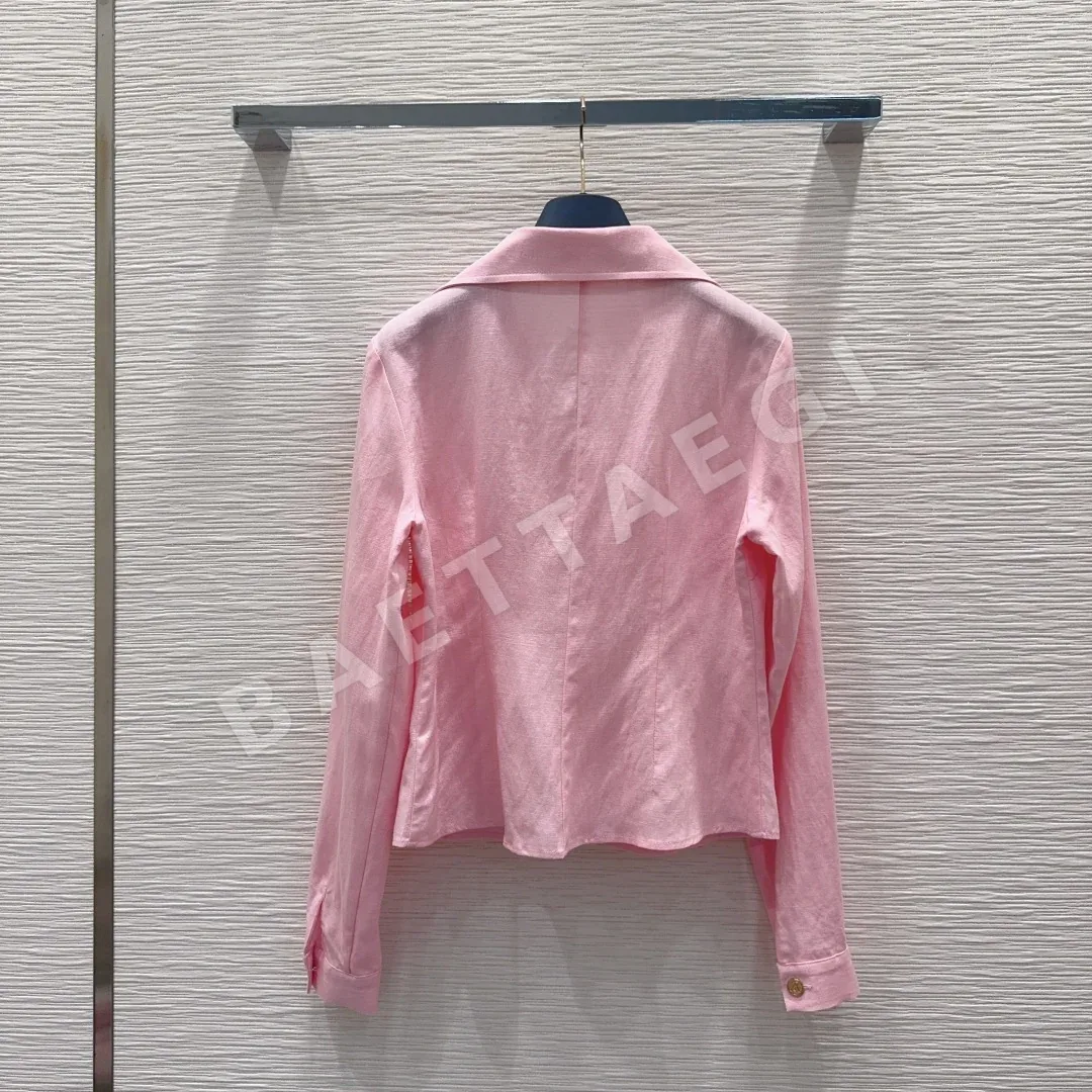 루이비통 루 텐셀 린넨 여성 반바지 세트 상세 이미지 9