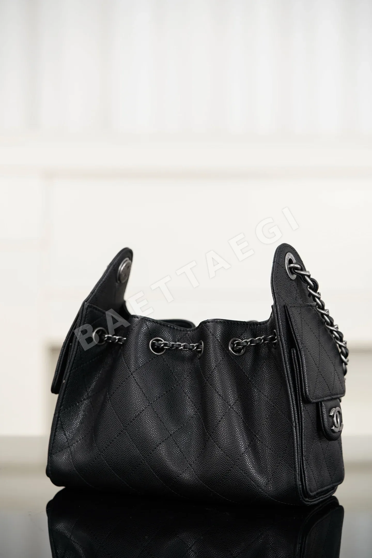 샤넬 25백 미니 블랙 은장 가방 86654 Chanel Bag 상세 이미지 6