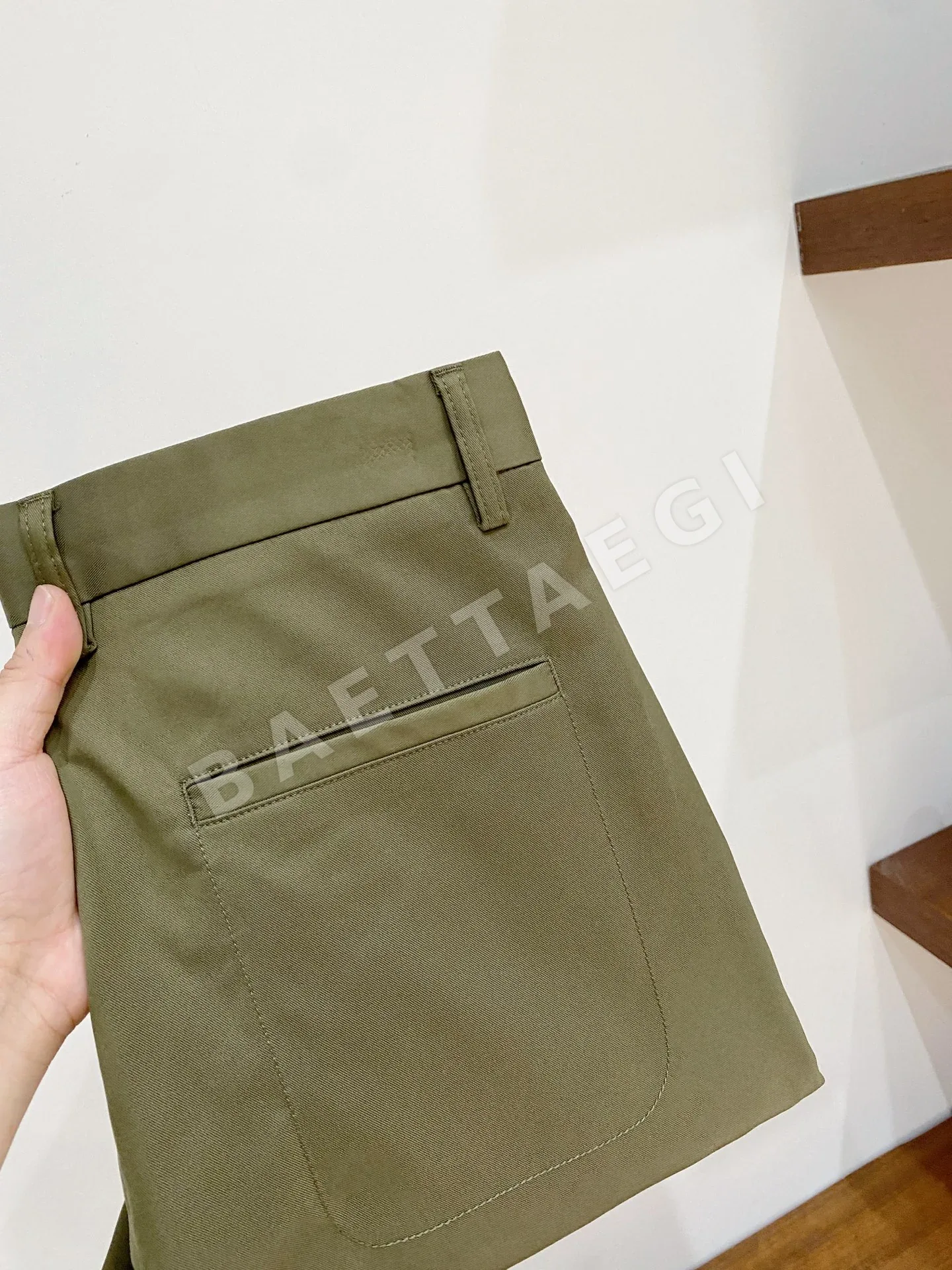 로로피아나 텐셀 코튼 남성 바지 상세 이미지 11