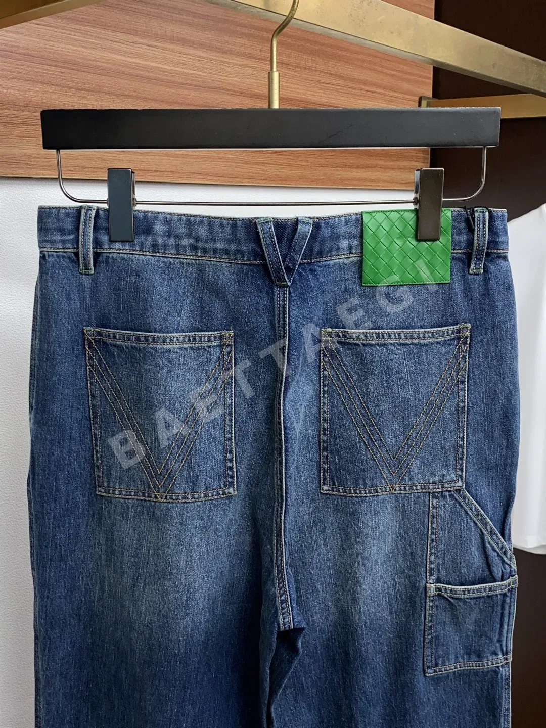 보테가베네타 스트레이트 레그 데님 바지 상세 이미지 9
