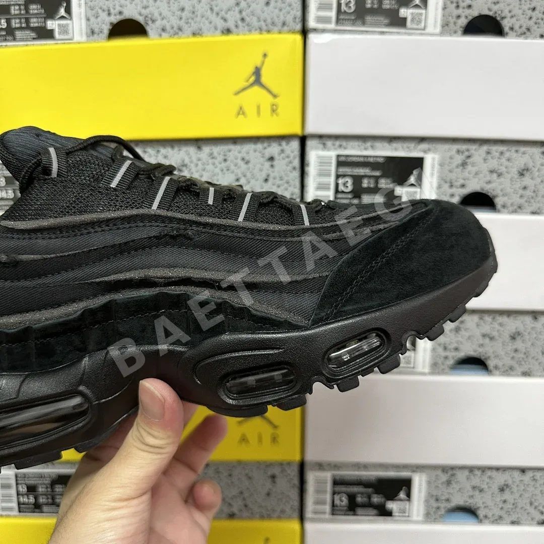 나이키 [GX] 에어 맥스 95 CU8406-001 201217 Nike Air Max 95 Comme Des Garcons Black CDG 상세 이미지 9