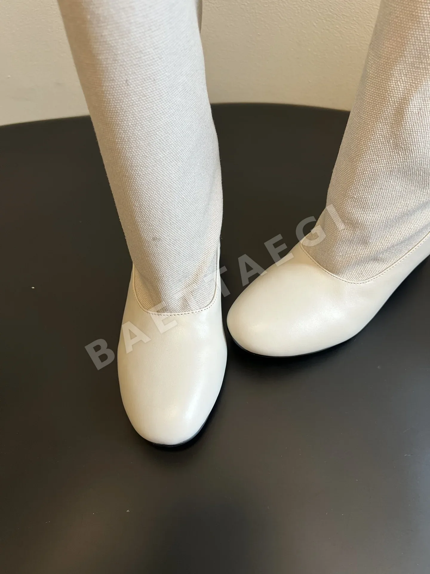 팔로마울 팔로마 울 패치워크 레이스업 로우힐 부츠 상세 이미지 3