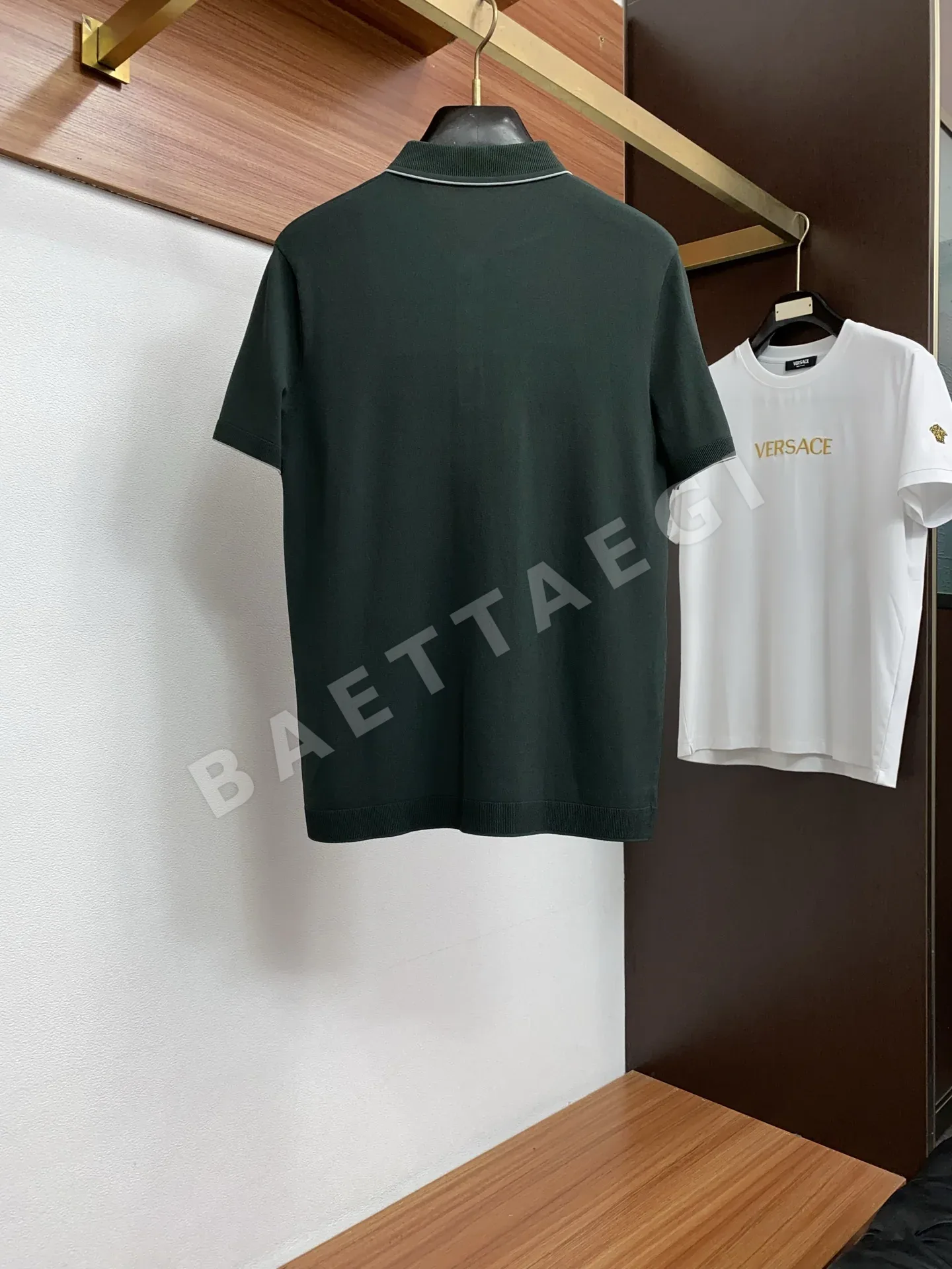 브루넬로쿠치넬리 남성 라펠 반팔 폴로셔츠 상세 이미지 9