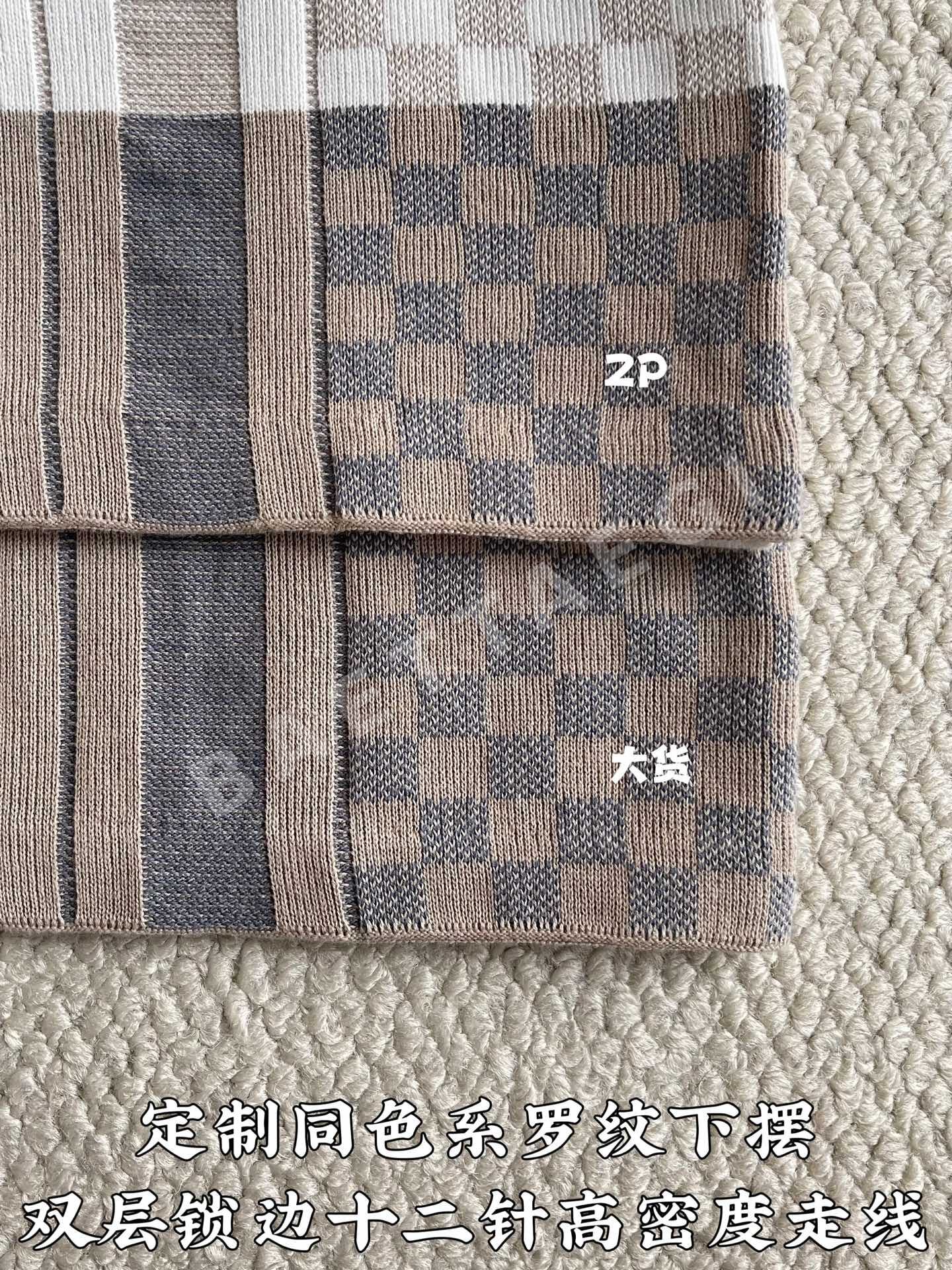 루이비통 자카드 여성 반팔 티셔츠 상세 이미지 8