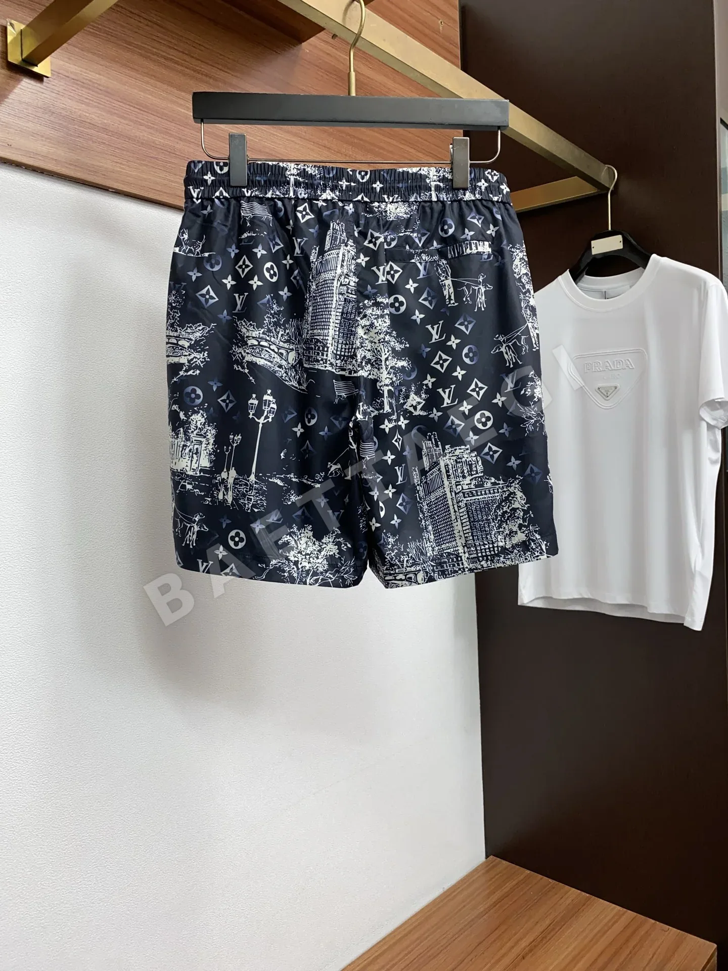 루이비통 남성 반바지 세트 상세 이미지 6