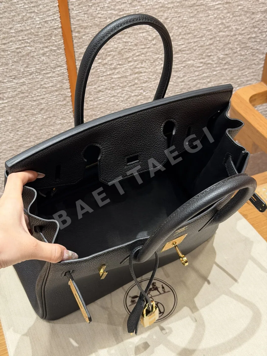 에르메스 버킨 30 토고 가방 상세 이미지 6