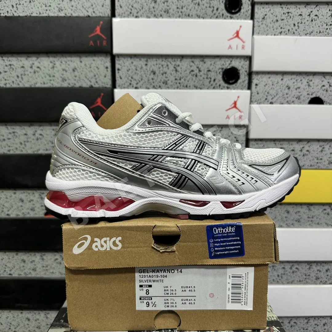 아식스 [LZ] 젤 카야노 14 1201A019-104 200596 Asics Gel-Kayano 14 White Pure Silver