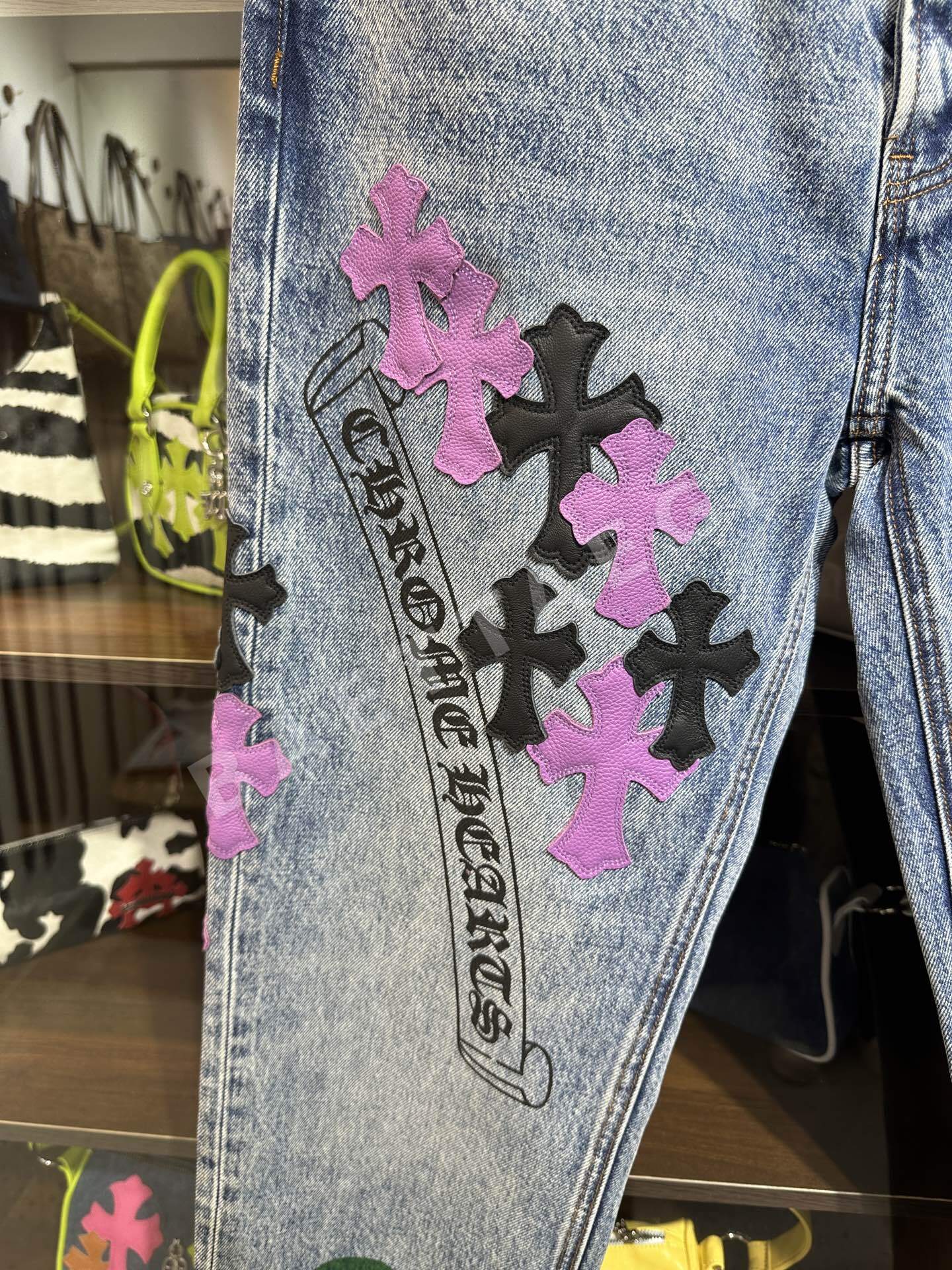 크롬하츠 남성 바지 164055 Chrome Hearts Pants 상세 이미지 4