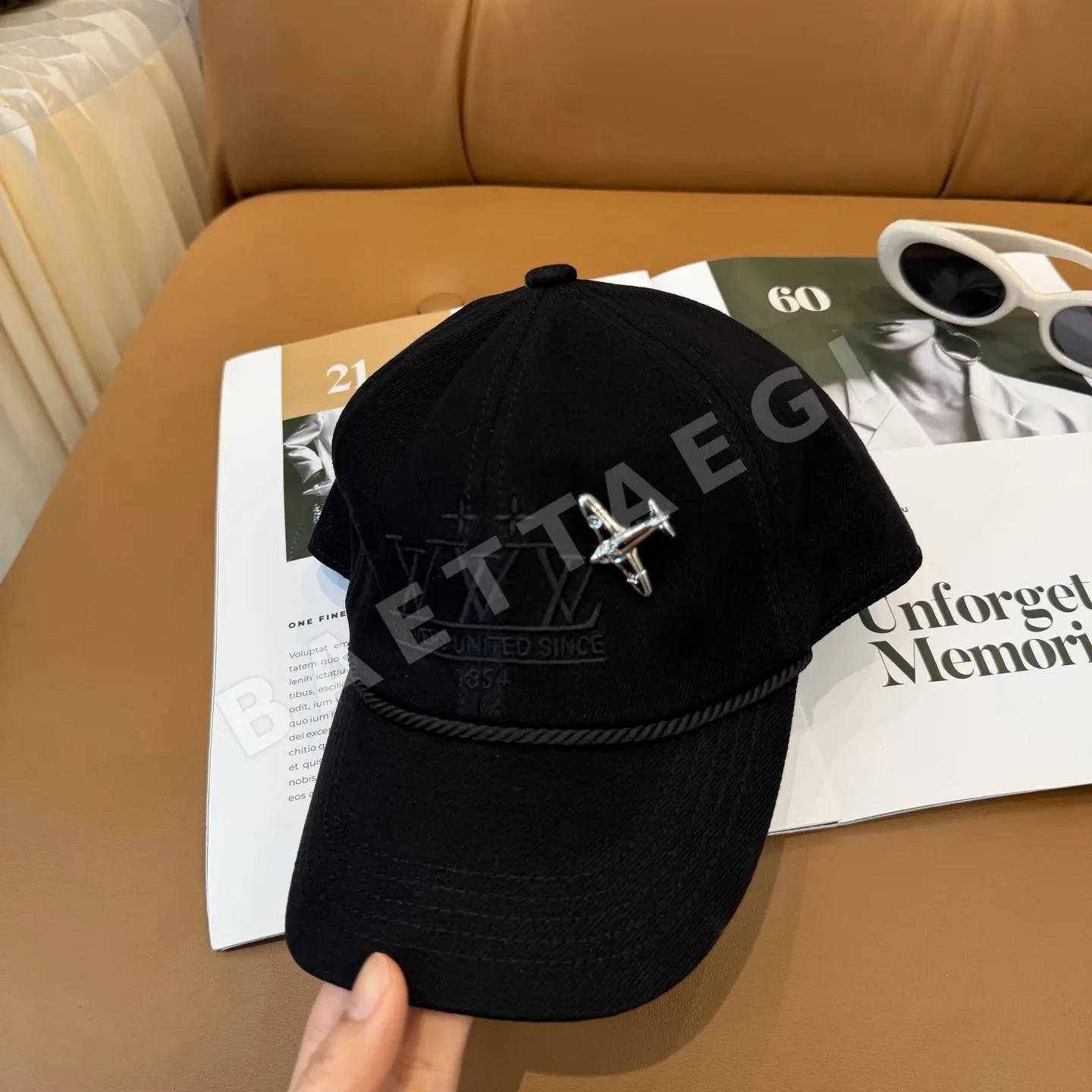 루이비통 데님 워시드 야구모자 상세 이미지 2