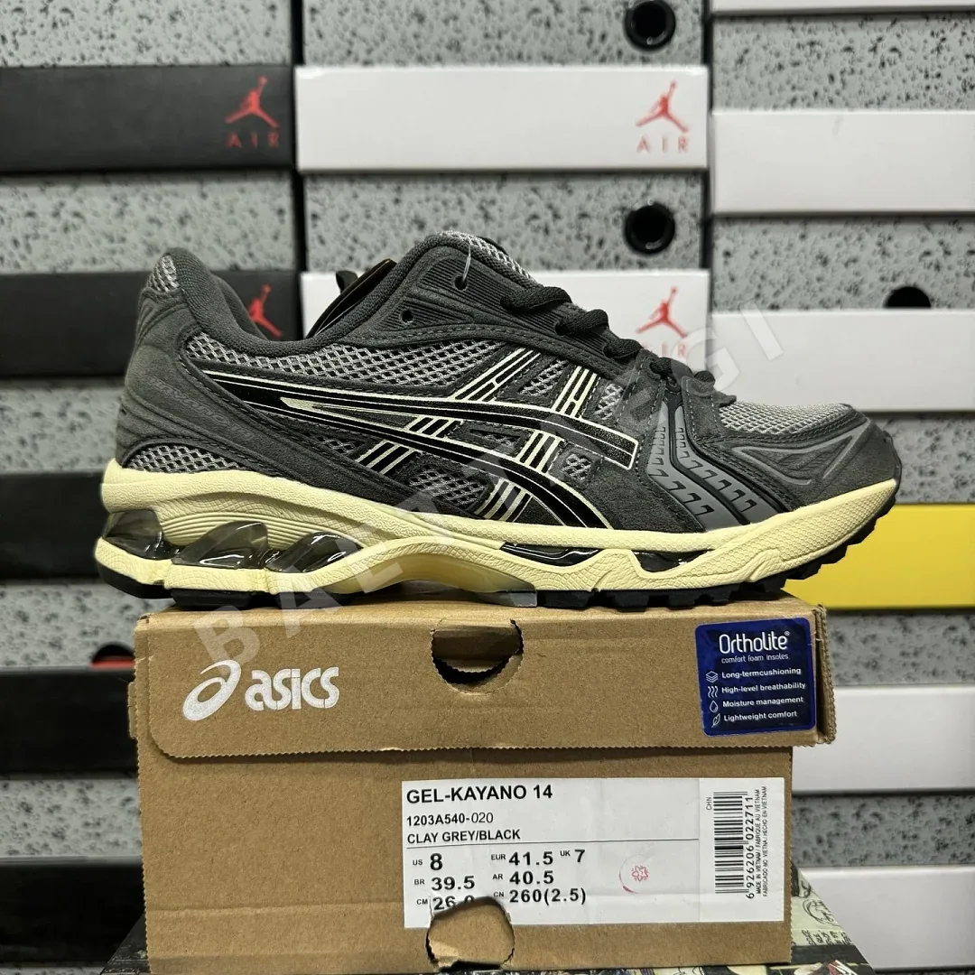 아식스 [LZ] 젤 카야노 14 1283A540-020 200575 Asics Gel-Kayano 14 Clay Grey Black