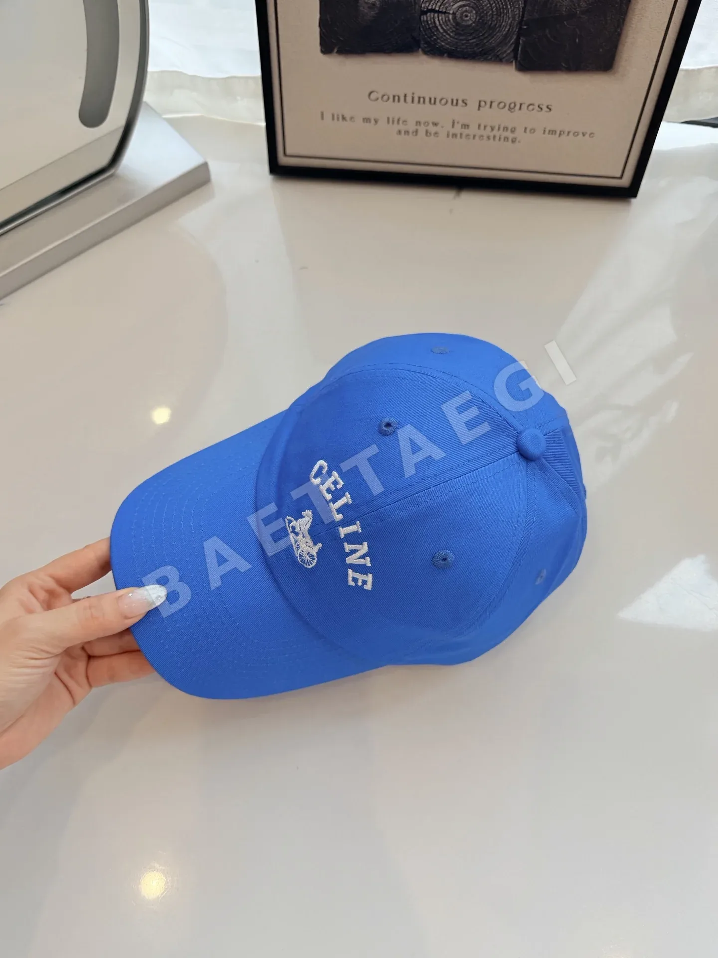 셀린느 클래식 캐주얼 베이스볼 모자 상세 이미지 2