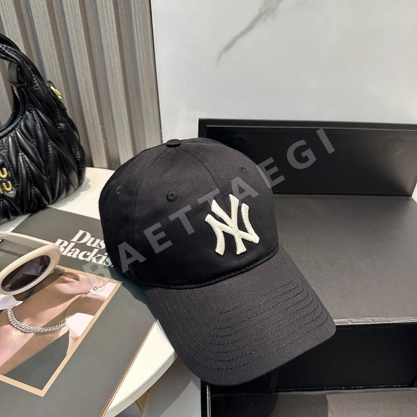 MLB 3D LA 자수 프리사이즈 야구모자 상세 이미지 7