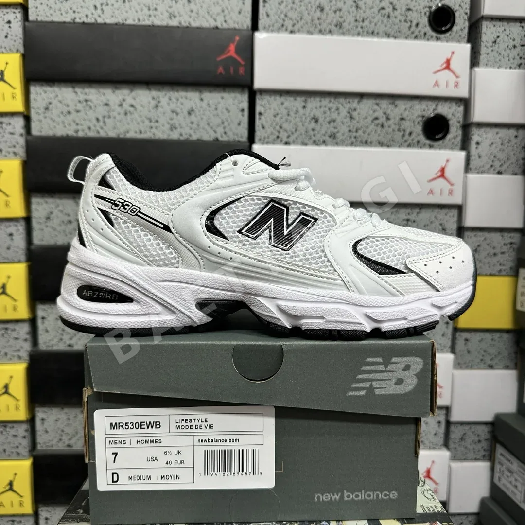 뉴발란스 [WZ] 530 MR530EWB 202050 New Balance 530 White Black Details 상세 이미지 1