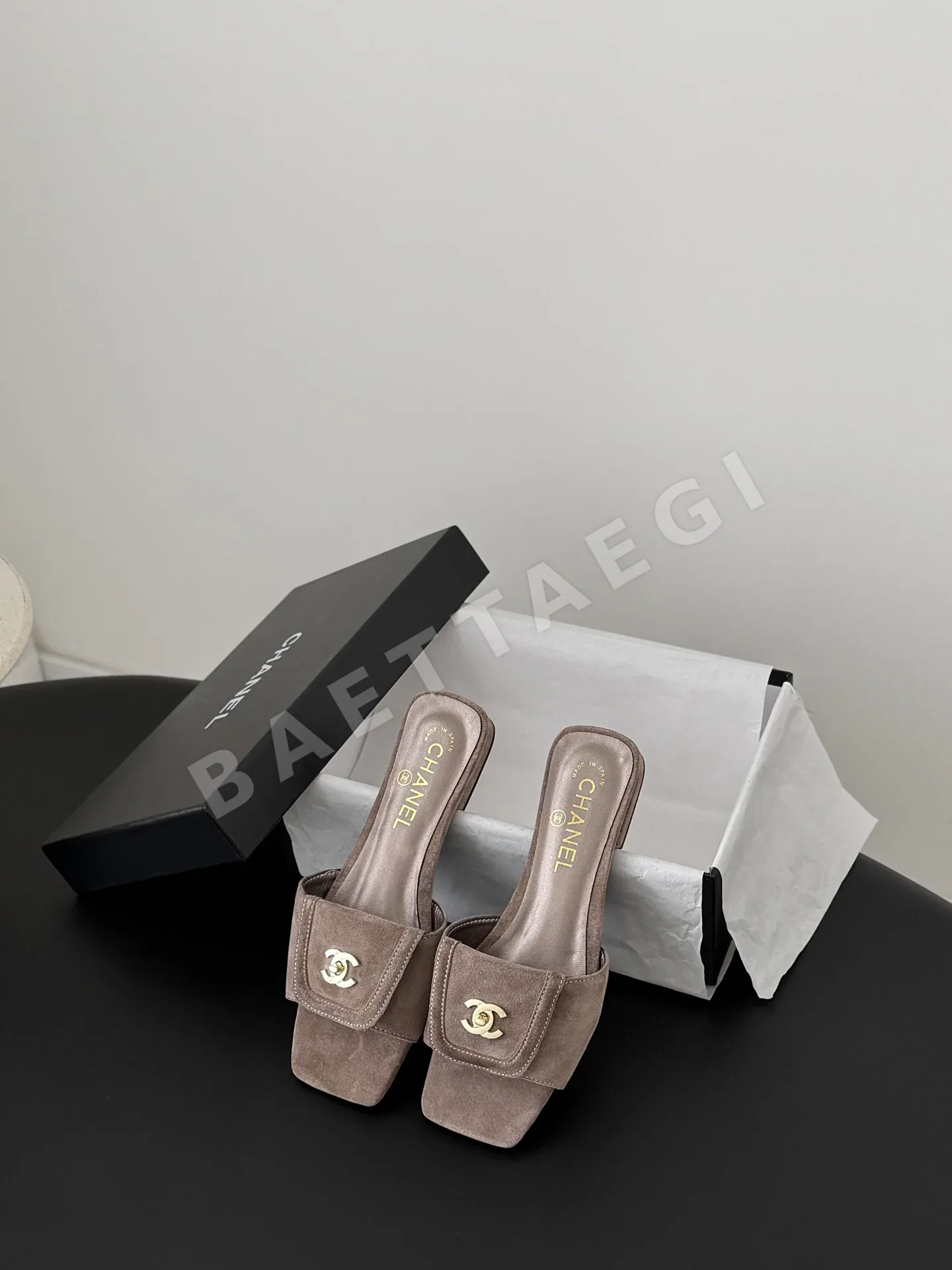 샤넬 26C 가죽 로퍼 상세 이미지 6