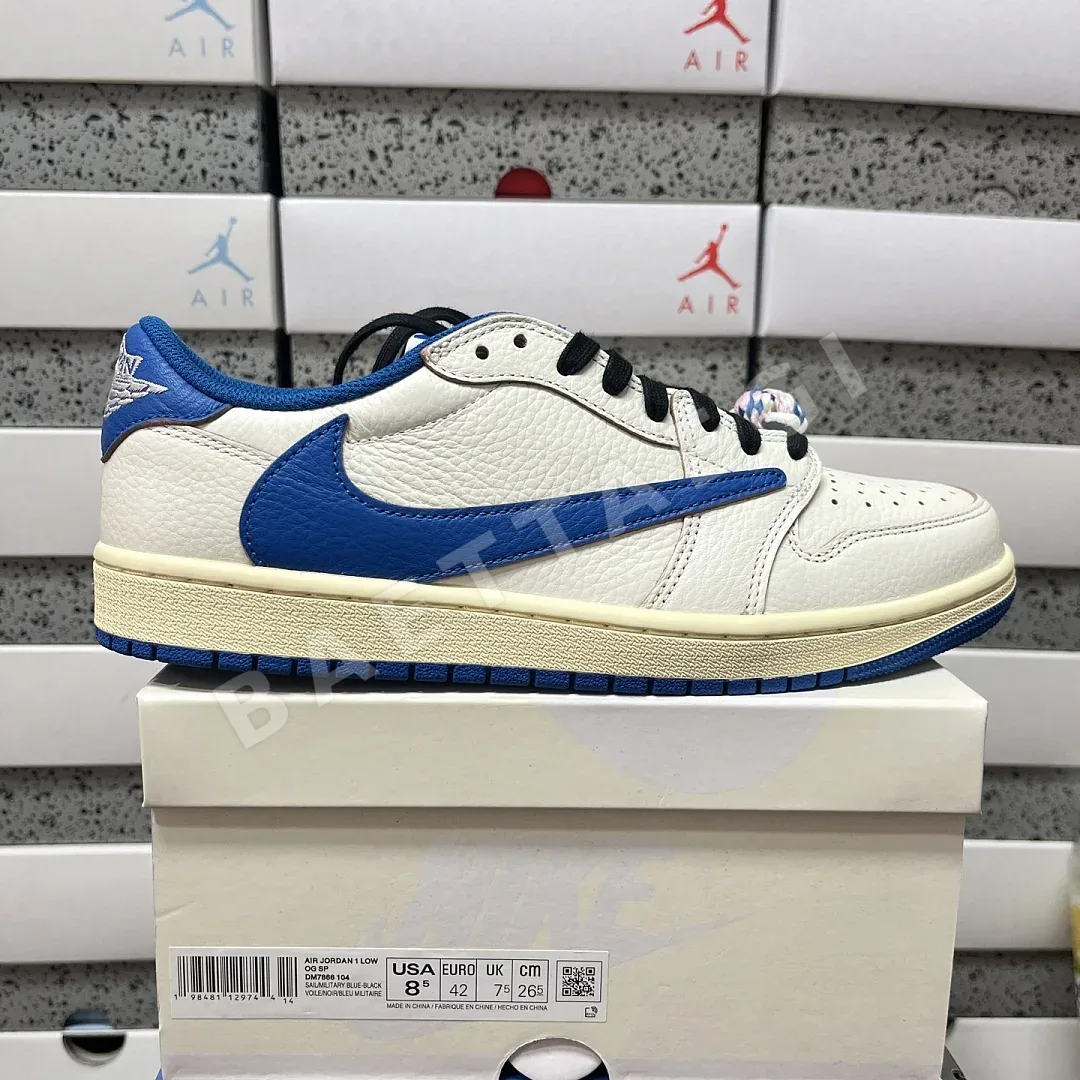 나이키 [PK] DM7866-104 201953 Nike Fragment X Travis Scott Sail Military Blue 10.0