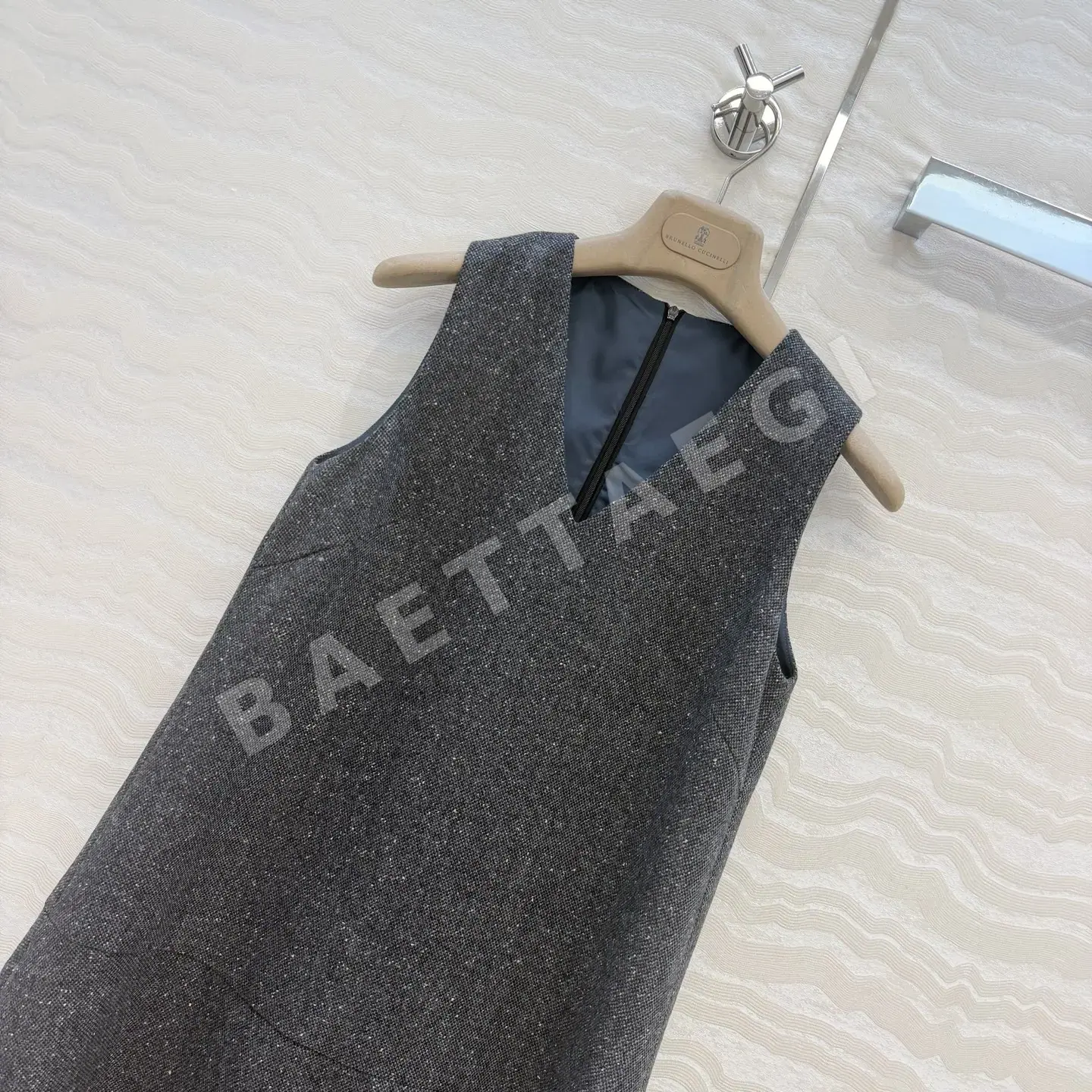 브루넬로쿠치넬리 울 미니 원피스 상세 이미지 3