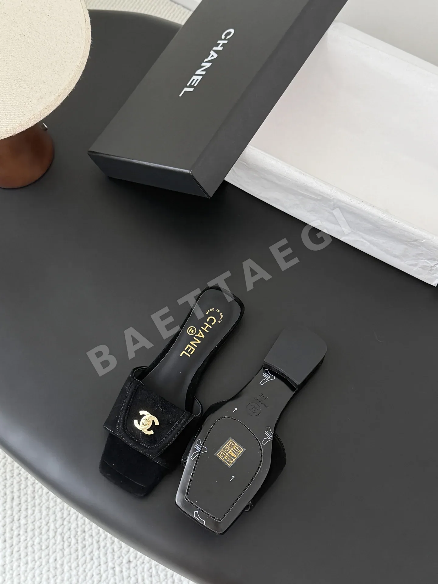 샤넬 빈티지 버클 로퍼 상세 이미지 4