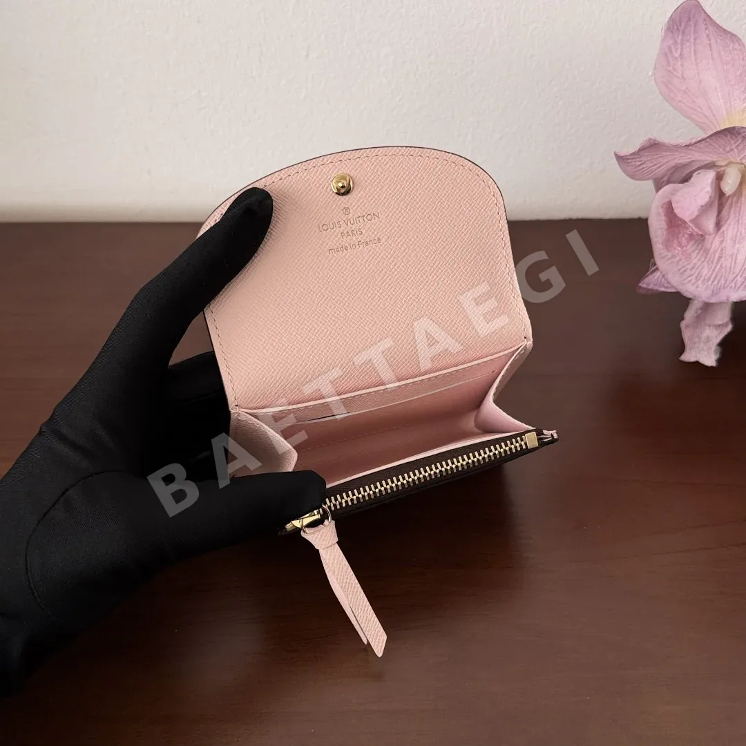 루이비통 모노그램 핑크 동전 지갑 M62361 상세 이미지 5