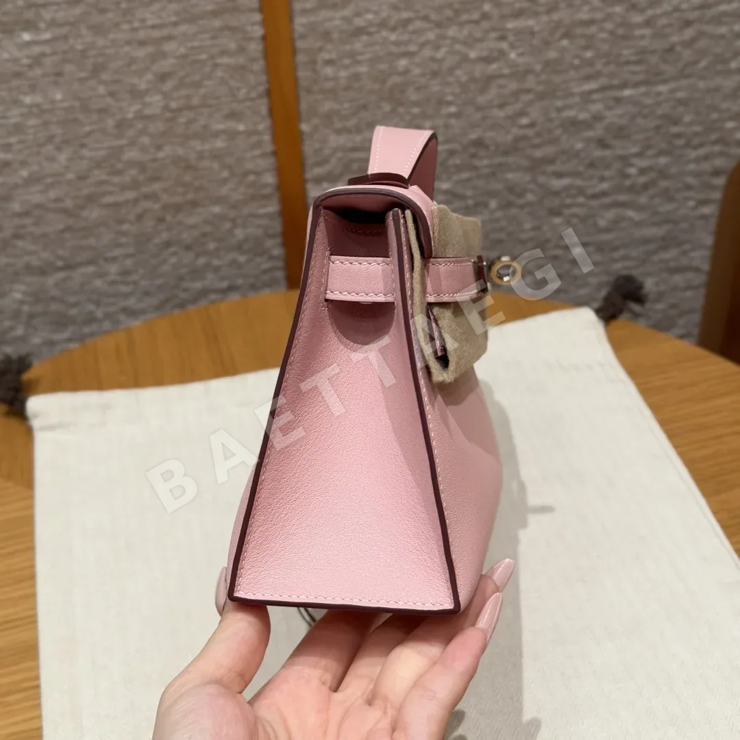 에르메스 켈리 포치 미니 가죽 가방 상세 이미지 3